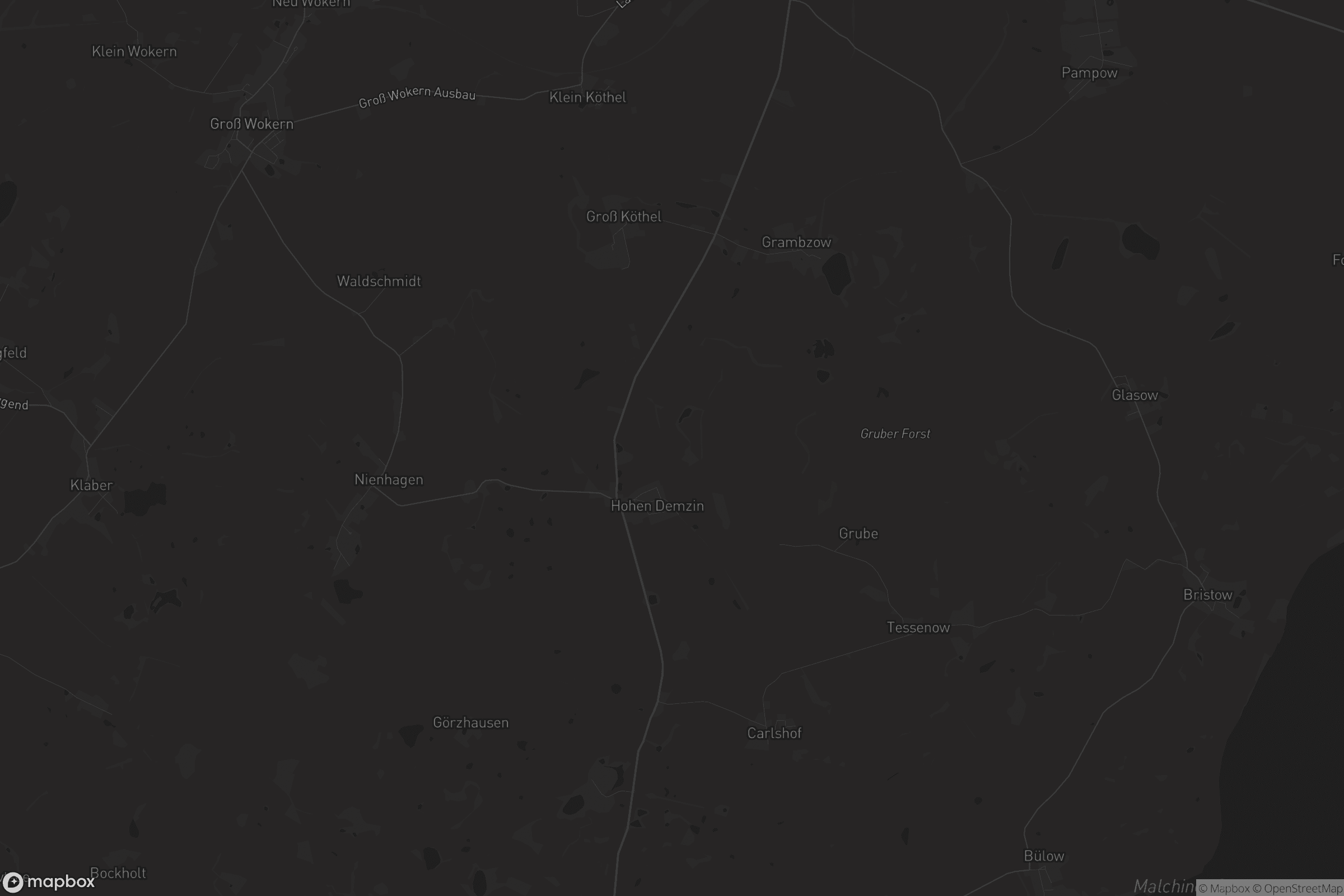 Karte von Hohen Demzin