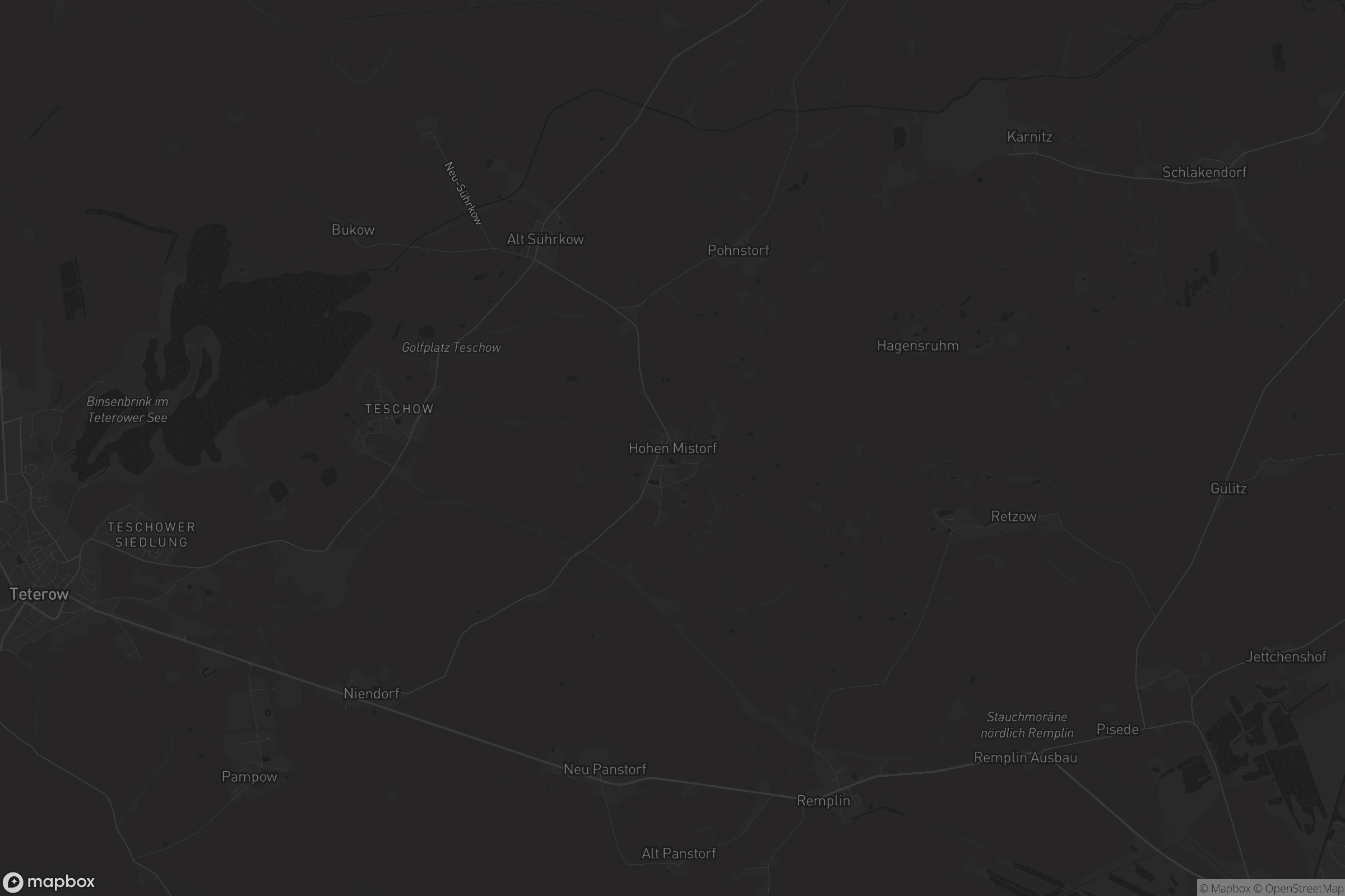 Karte von Hohen Mistorf