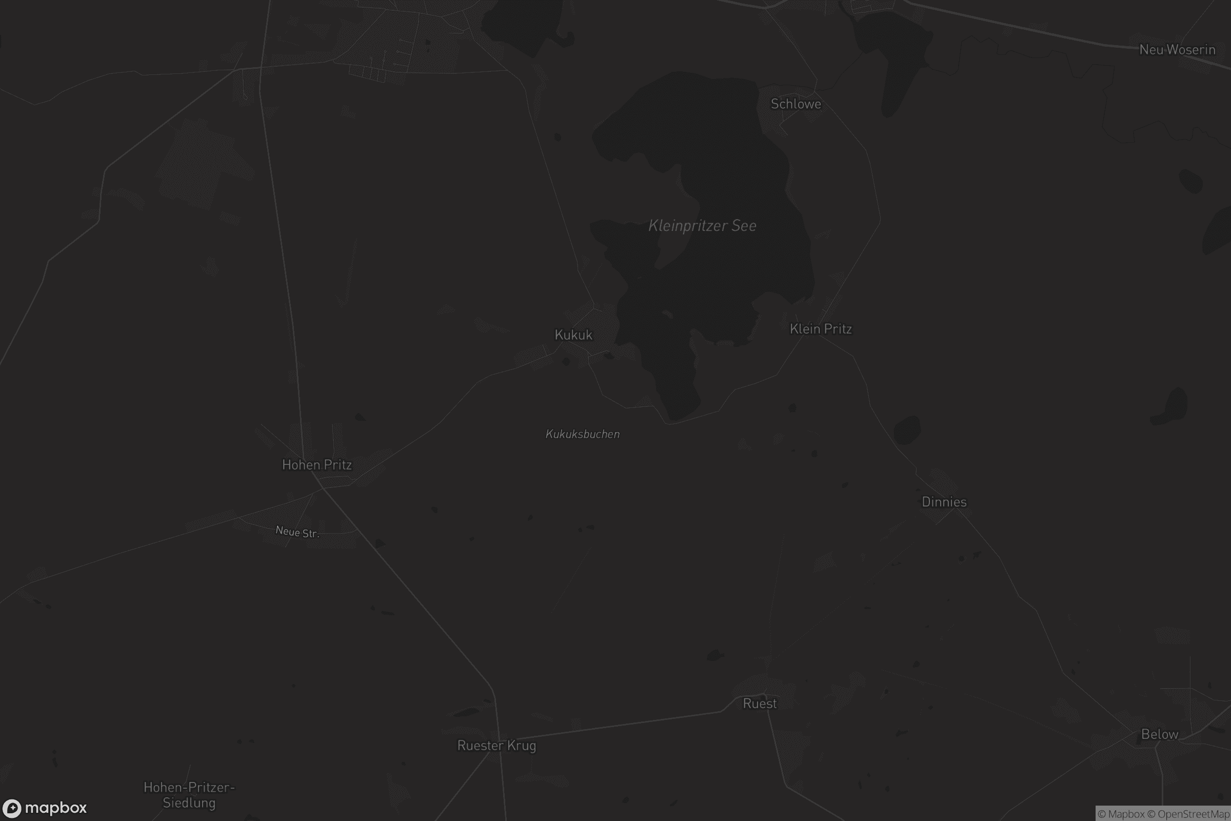 Karte von Hohen Pritz