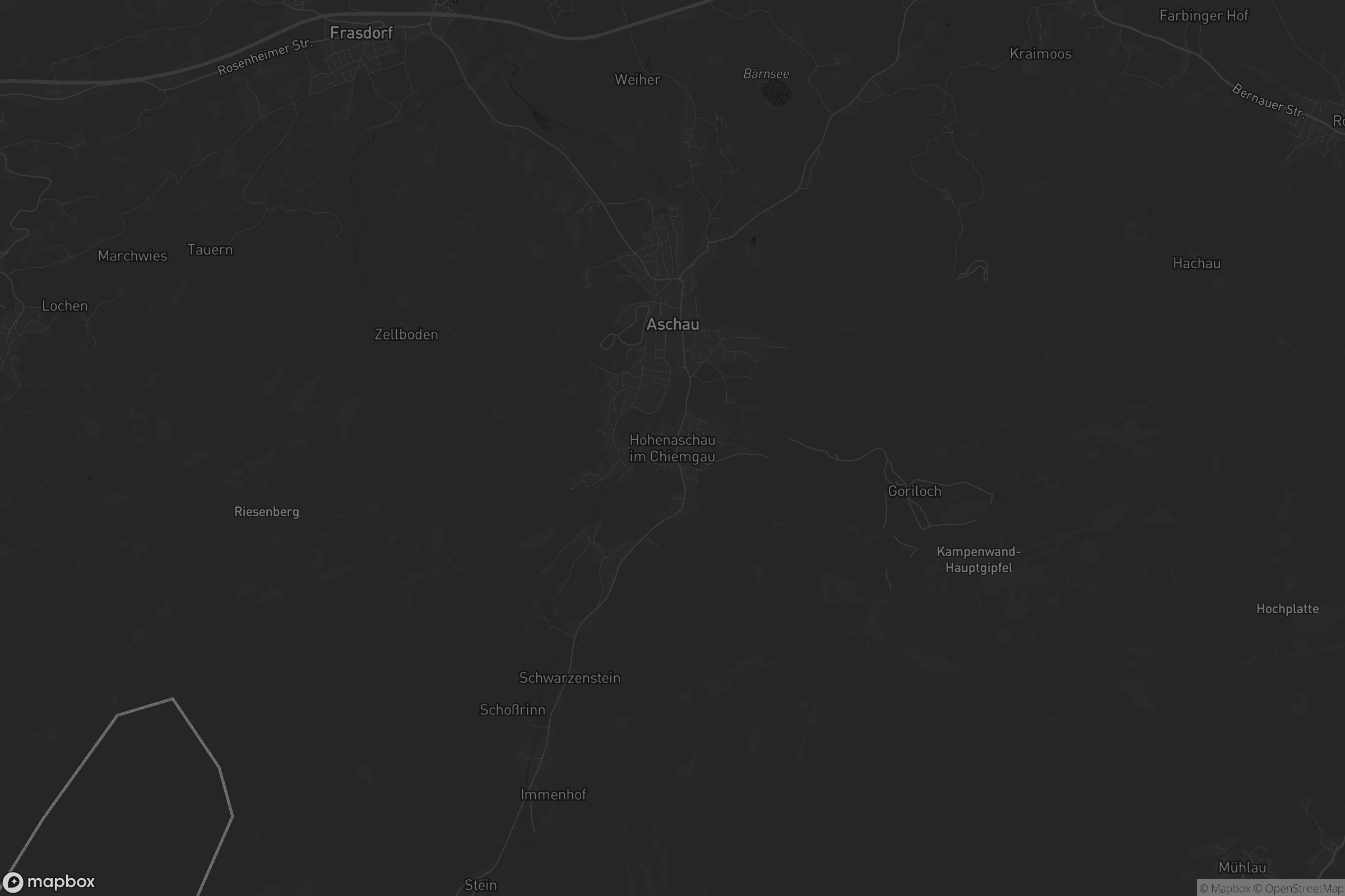 Karte von Hohenaschau