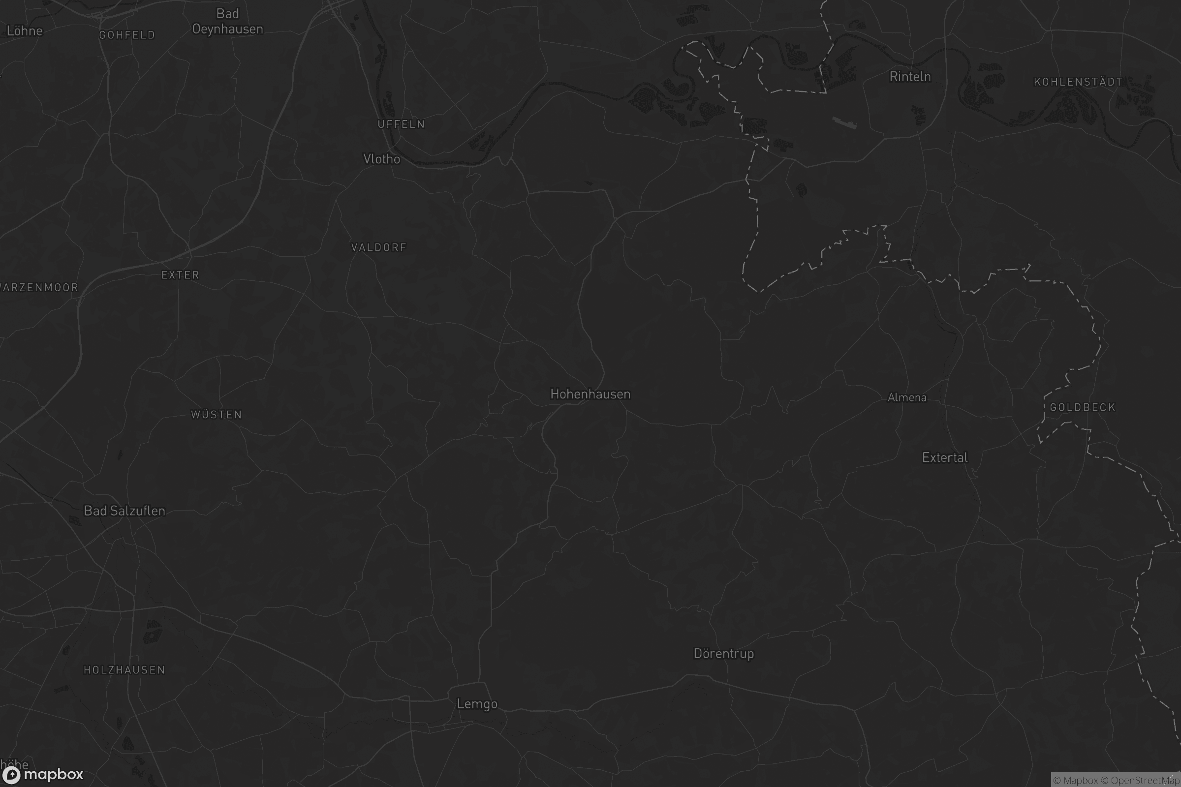 Karte von Hohenhausen