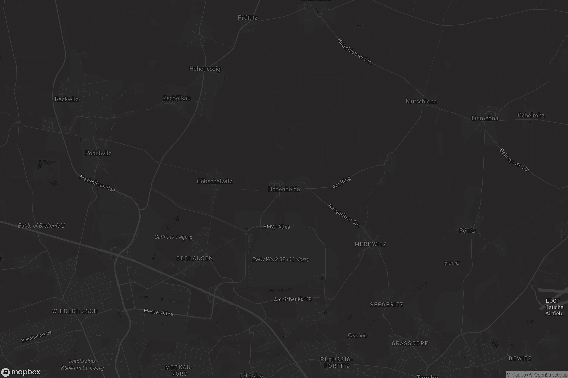 Karte von Hohenheida