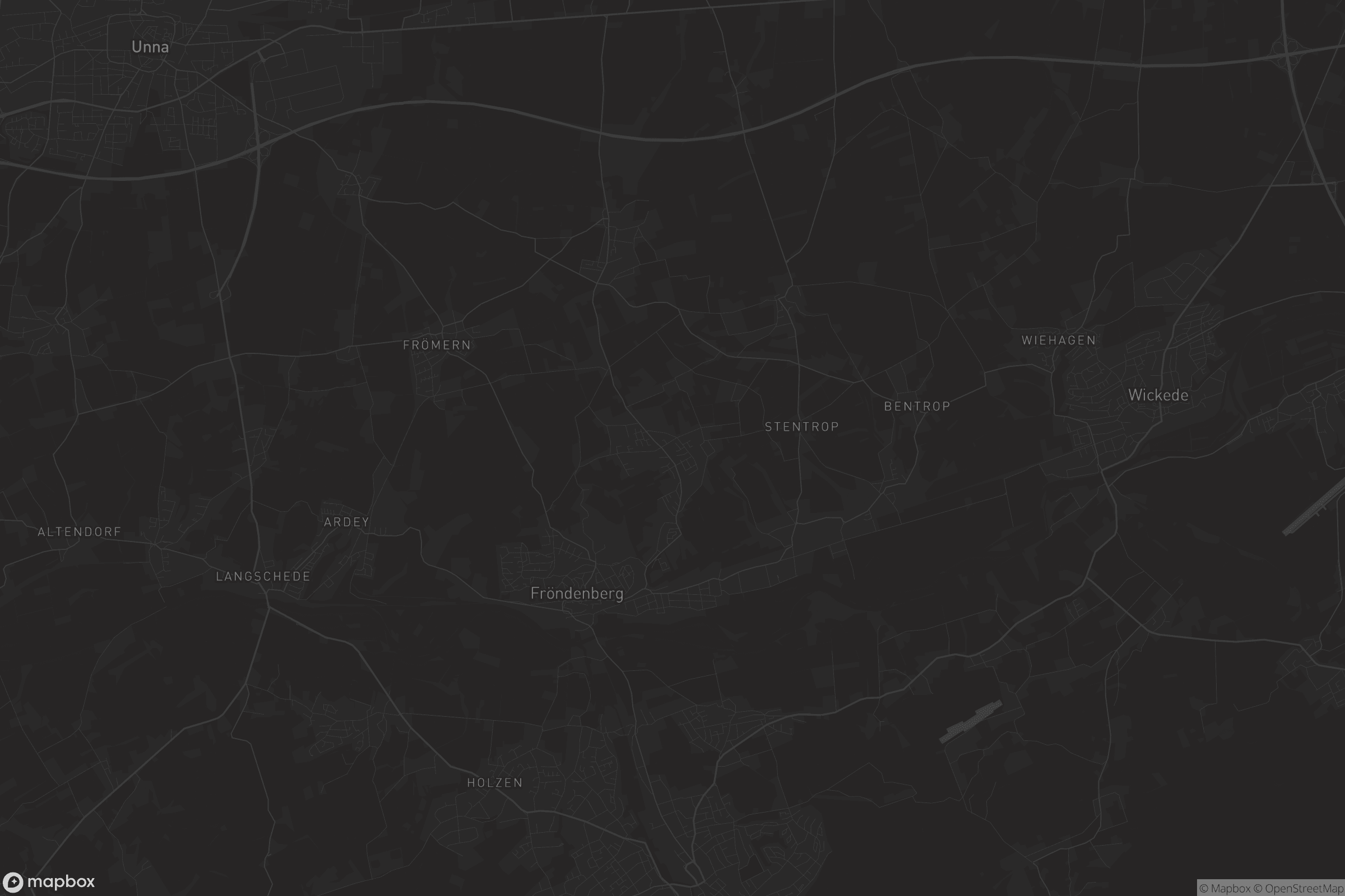 Karte von Hohenheide