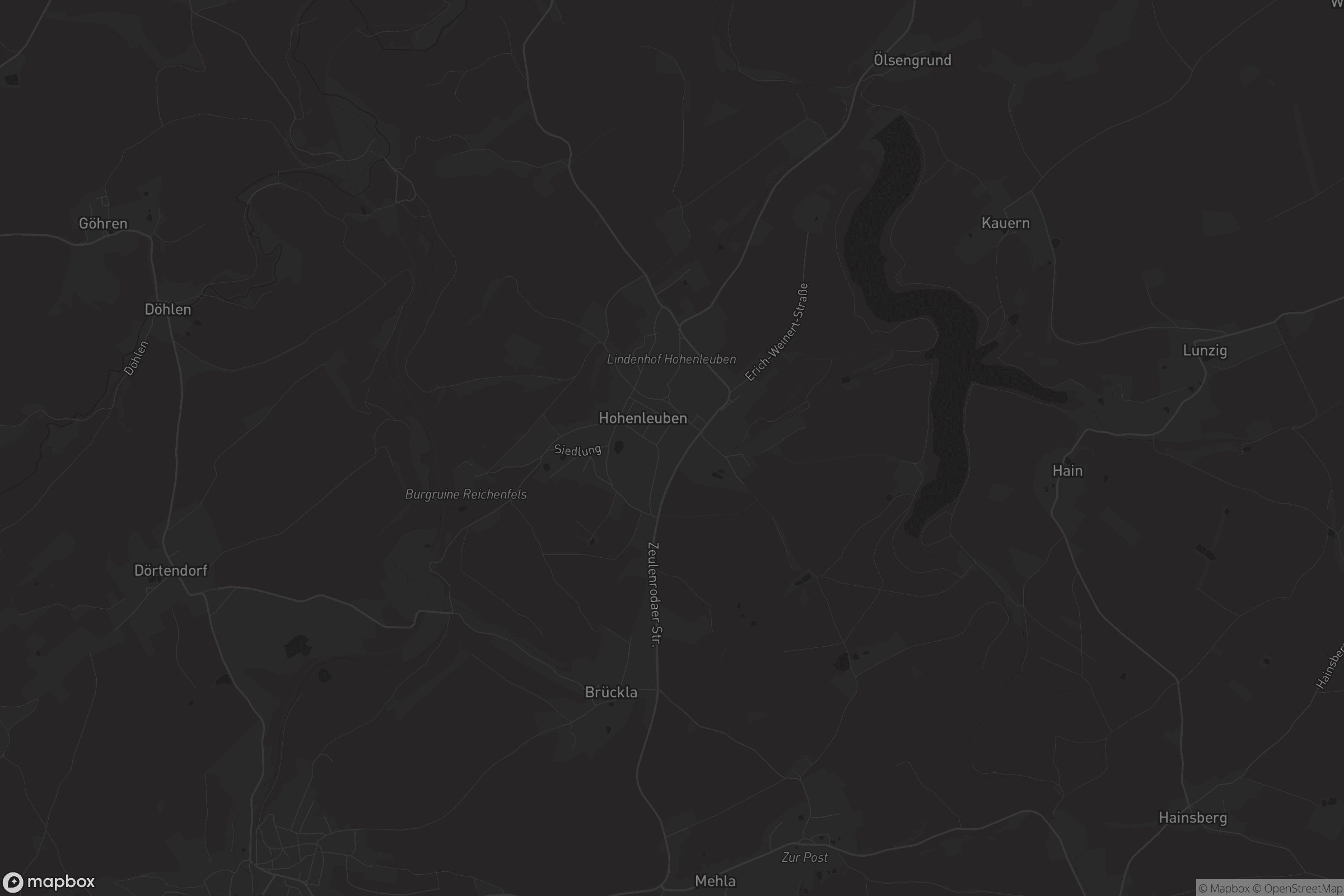 Karte von Hohenleuben