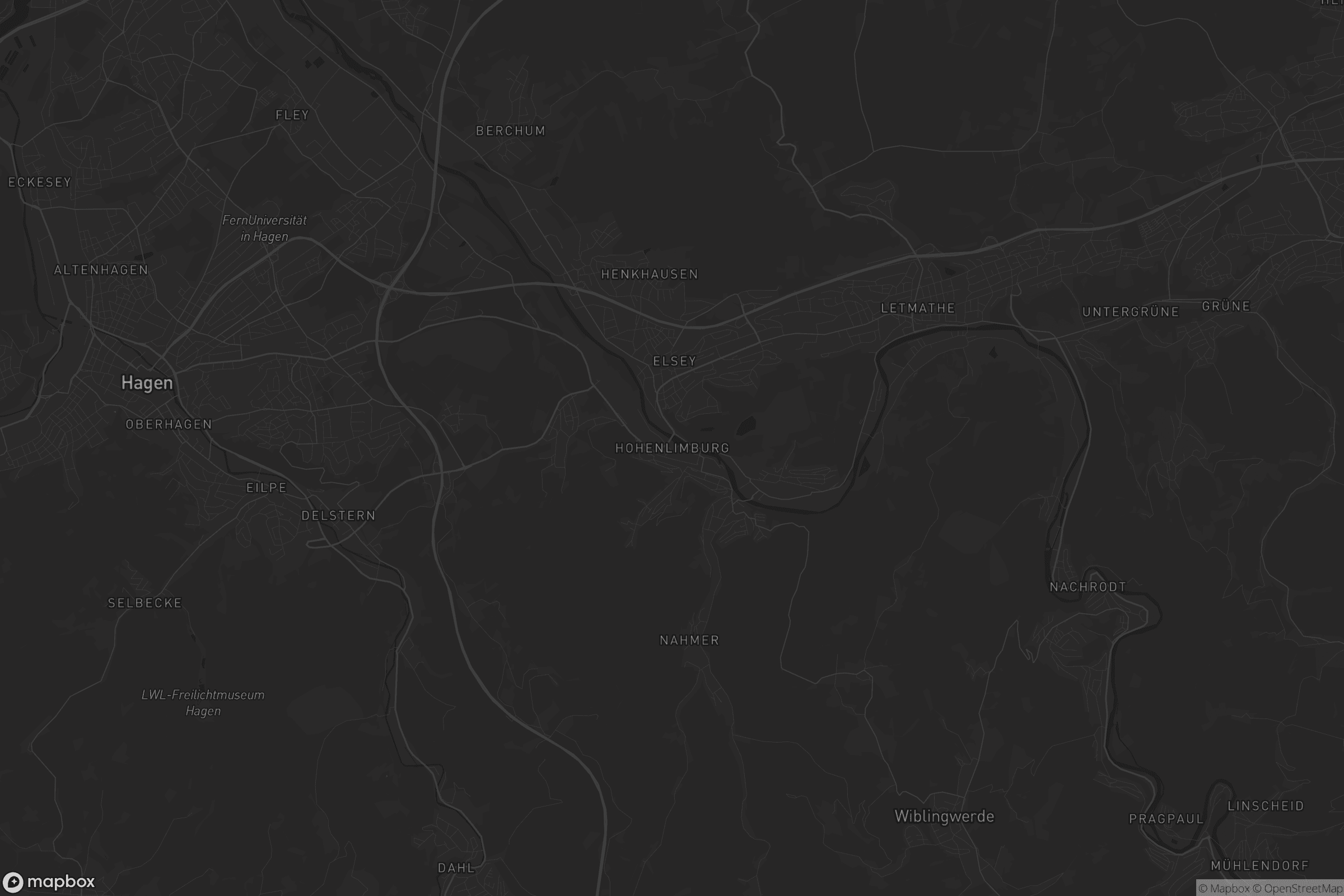 Karte von Hohenlimburg