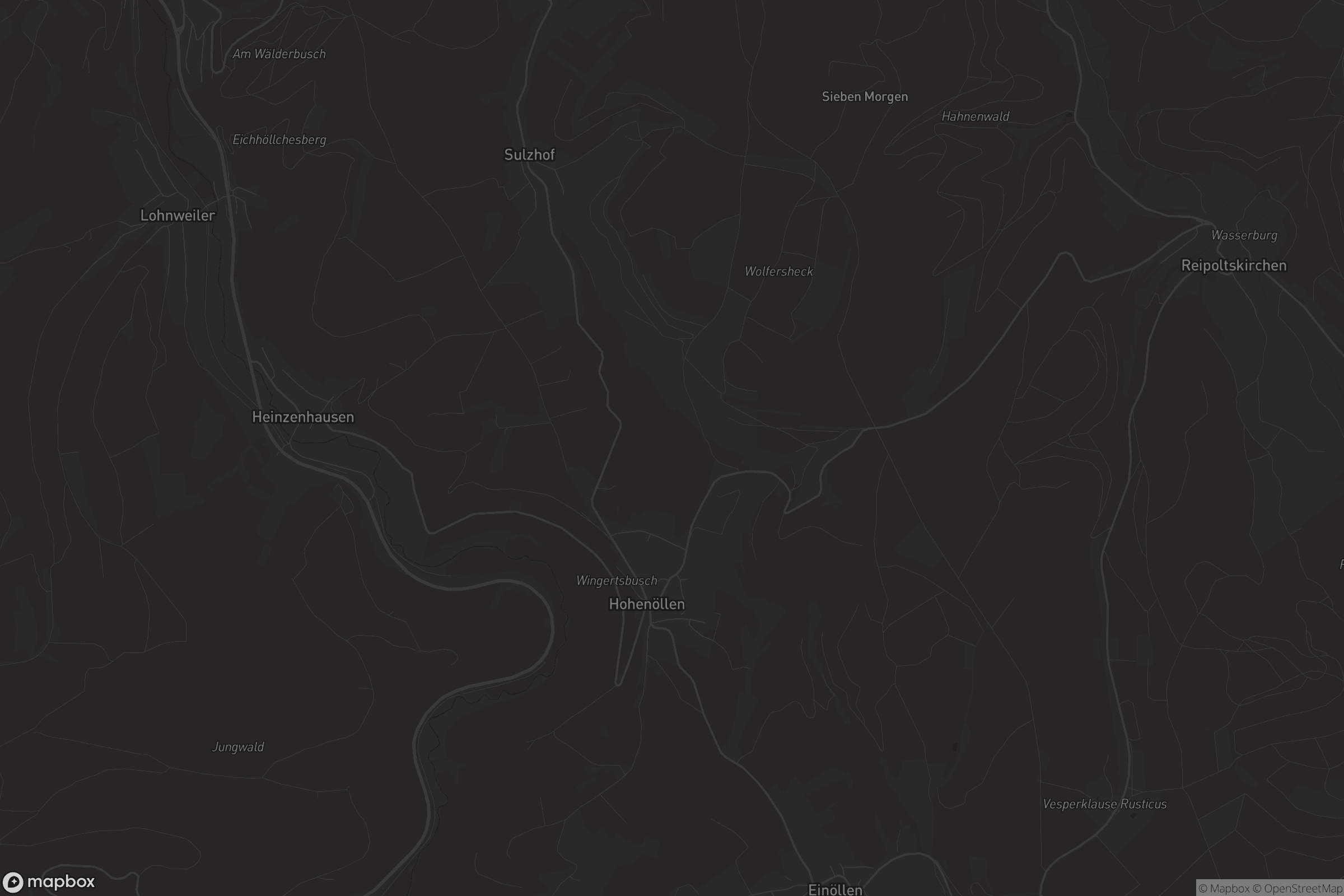 Karte von Hohenöllen