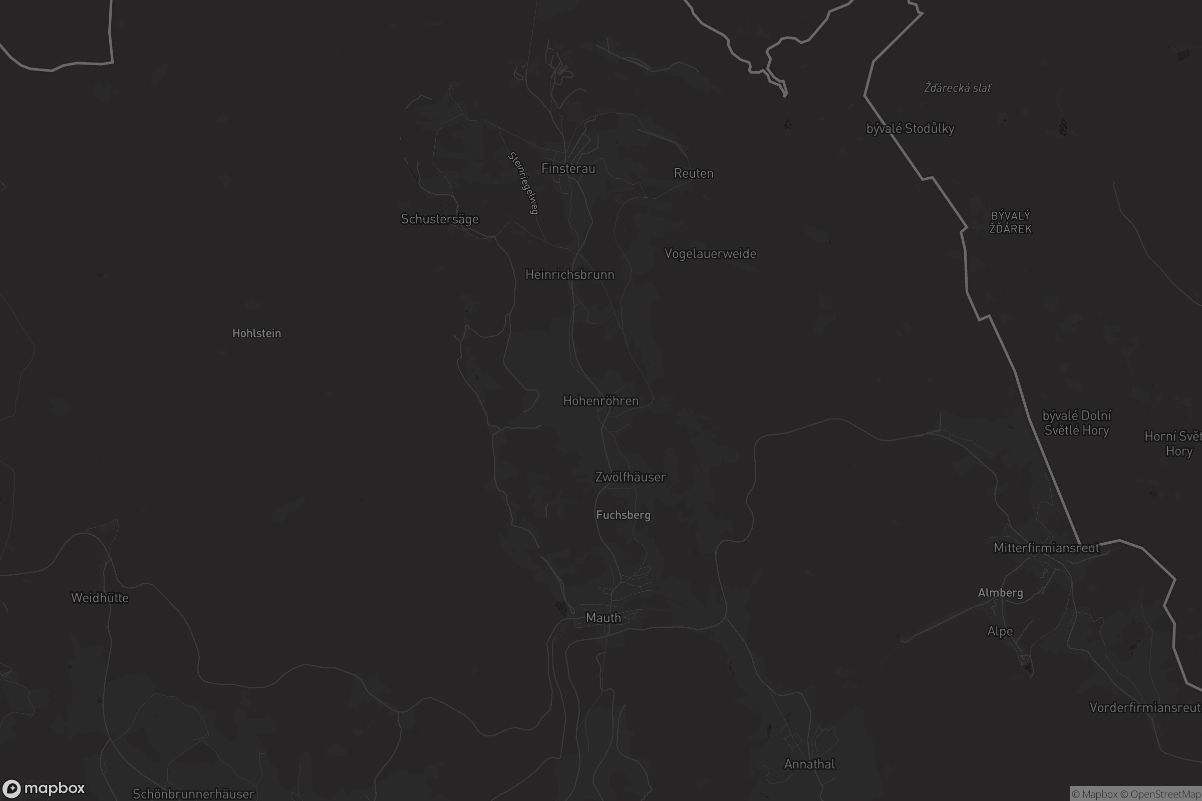 Karte von Hohenröhren