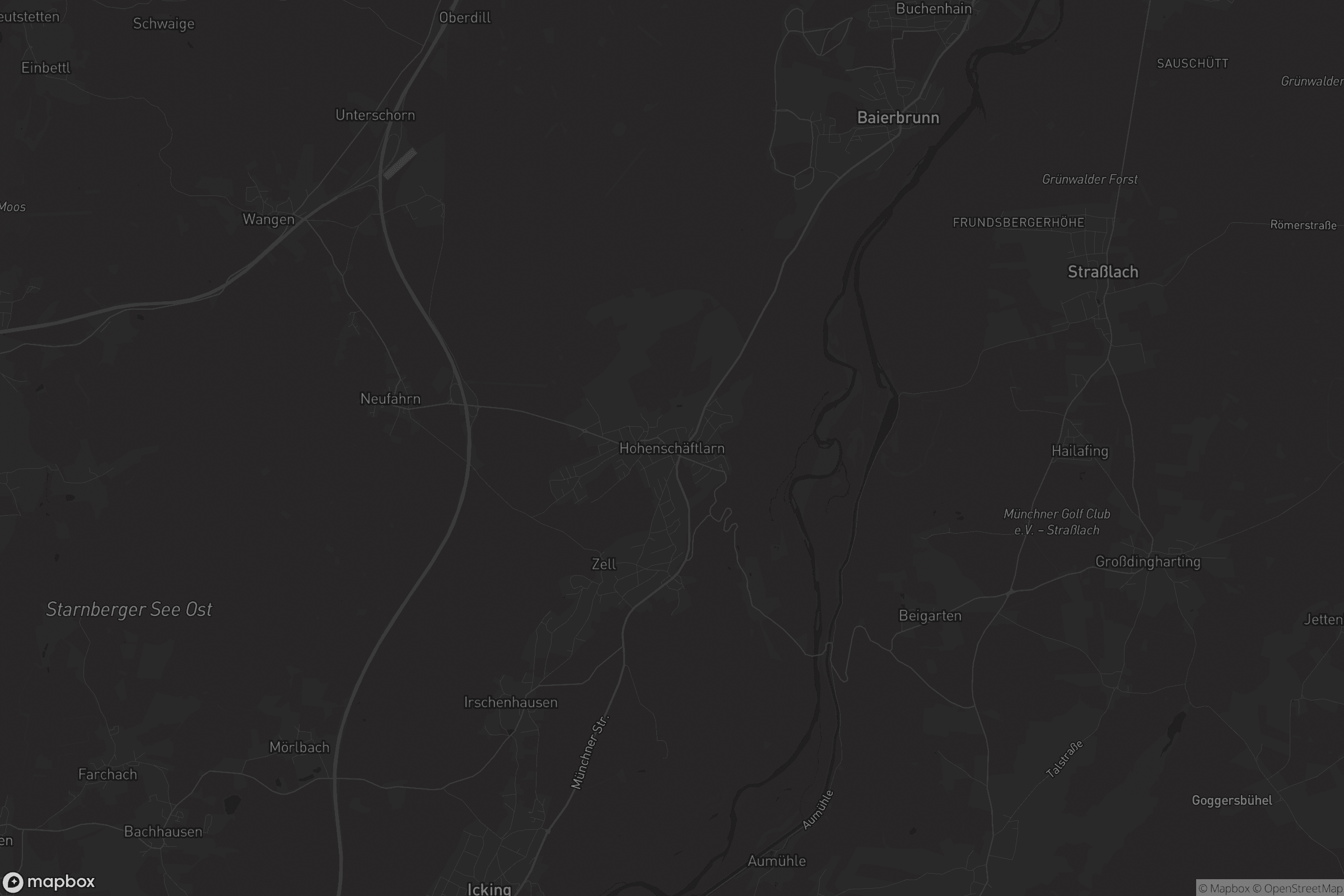 Karte von Hohenschäftlarn