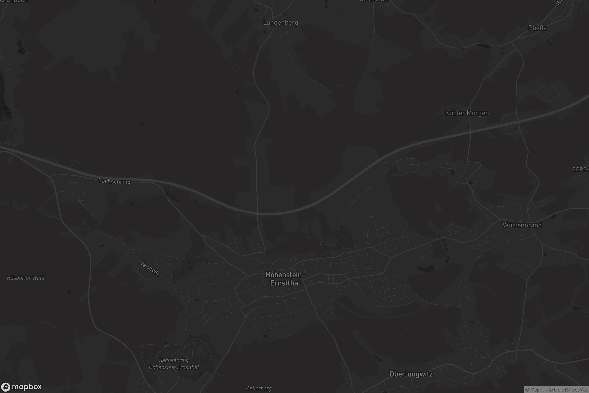 Karte von Hohenstein-Ernstthal