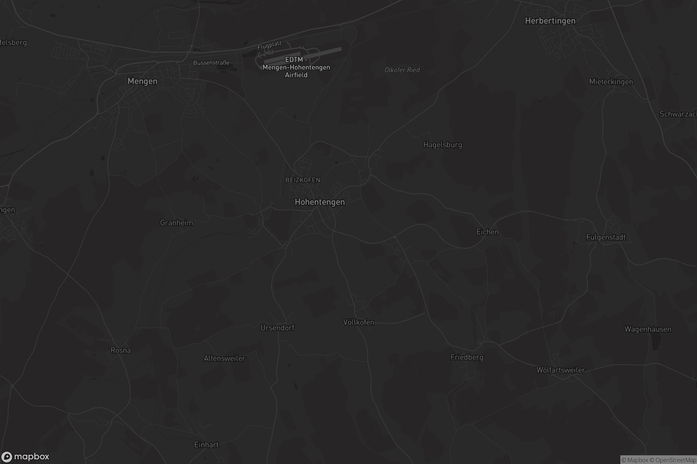 Karte von Hohentengen