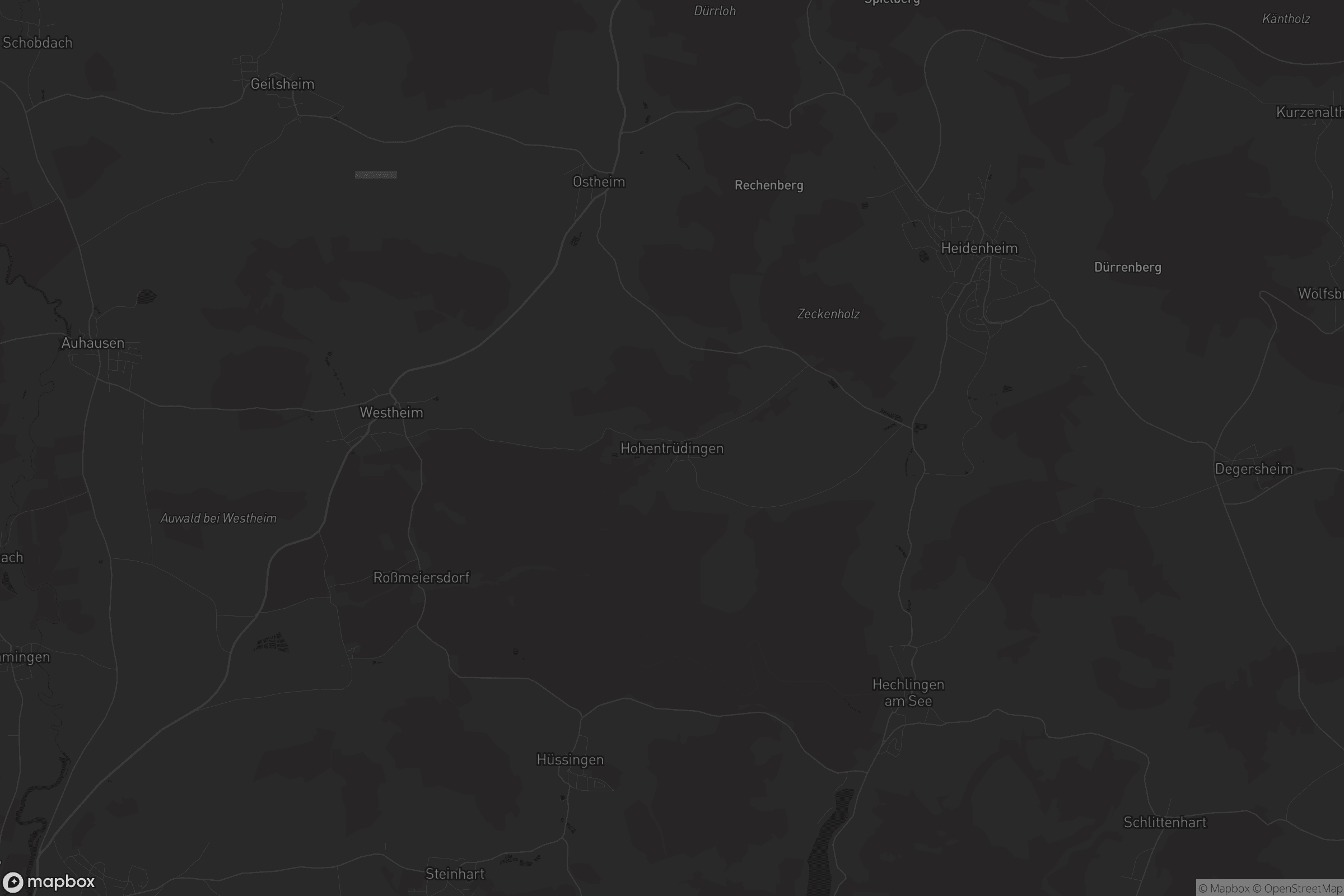 Karte von Hohentrüdingen