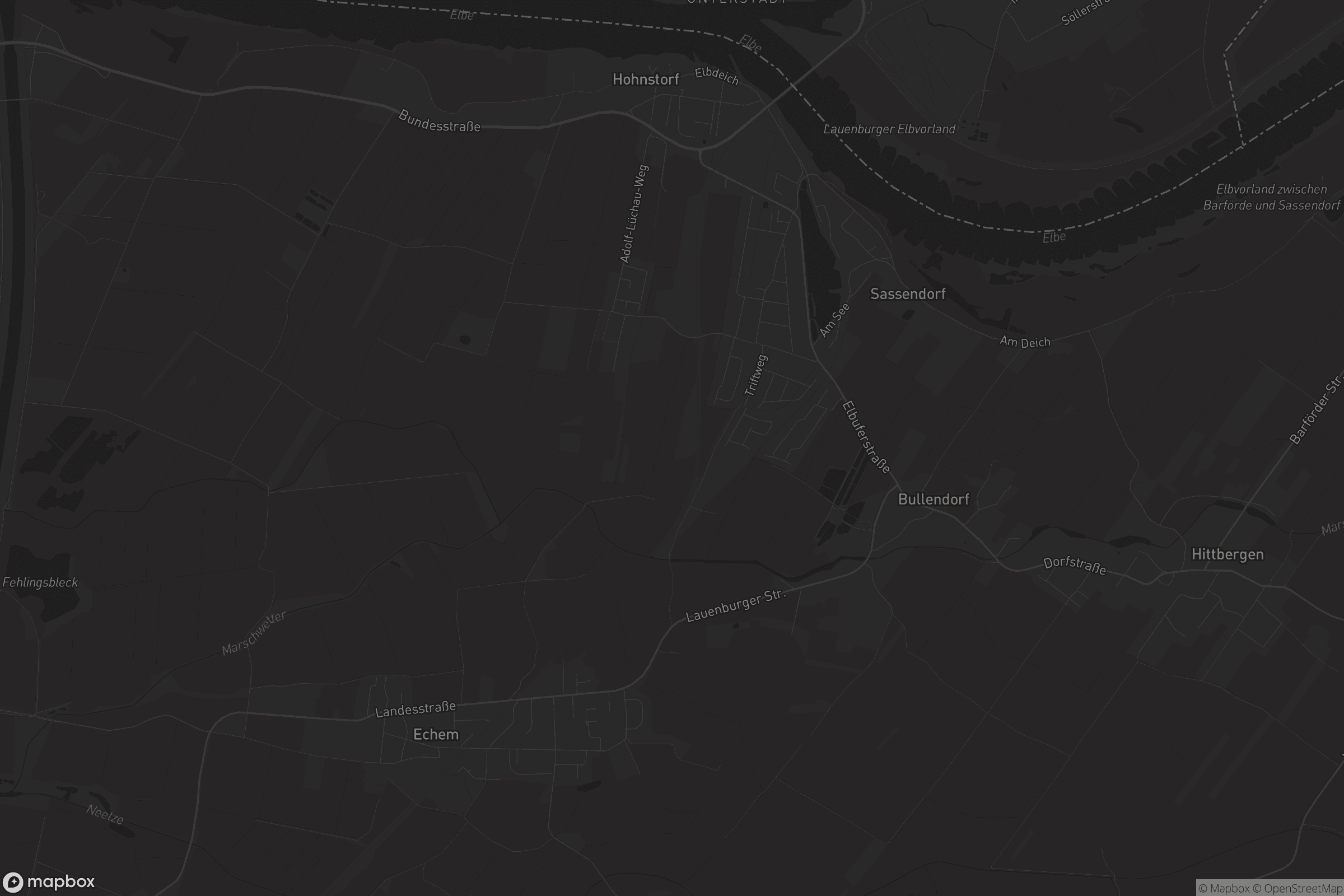 Karte von Hohnstorf (Elbe)