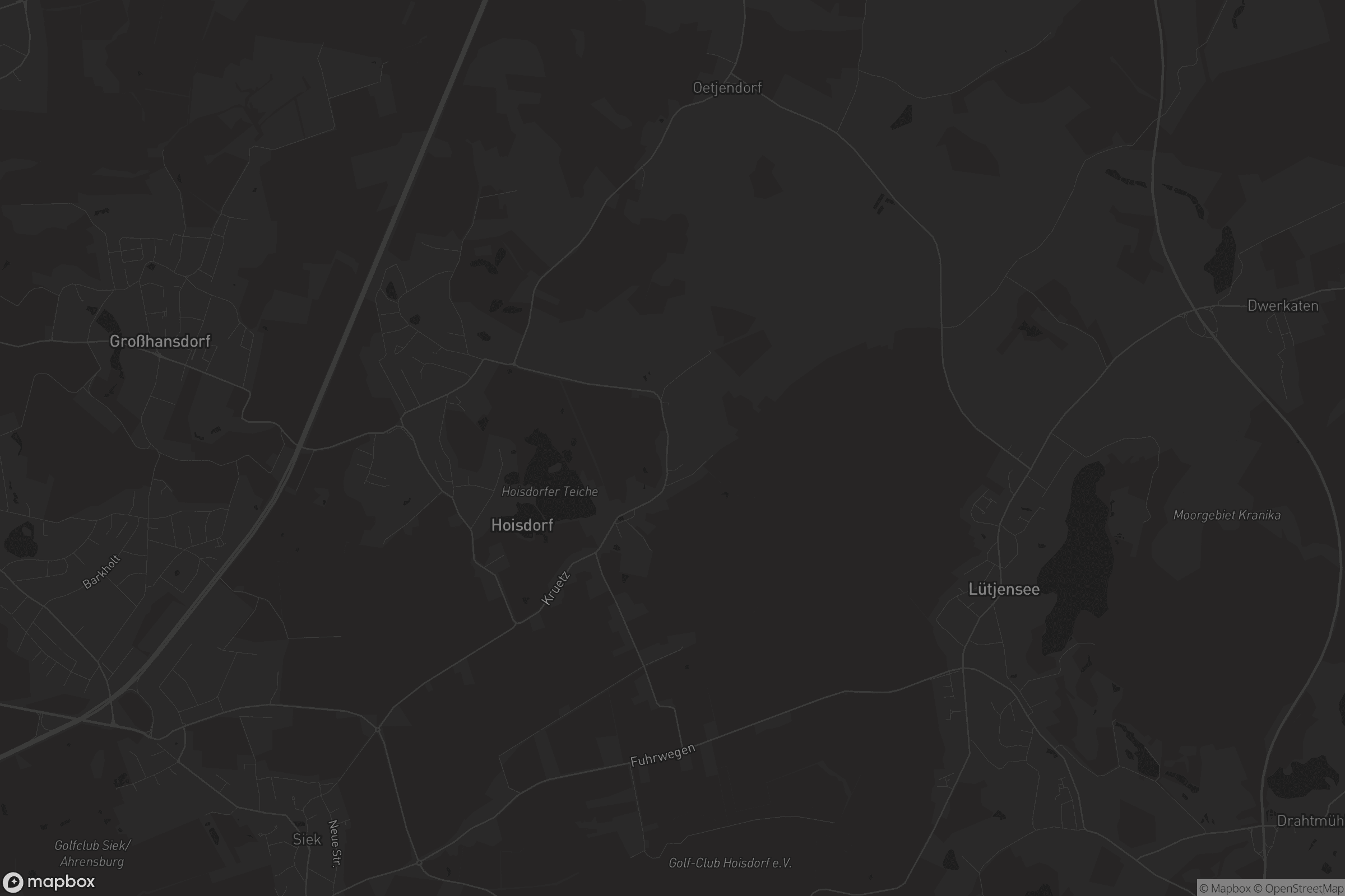 Karte von Hoisdorf