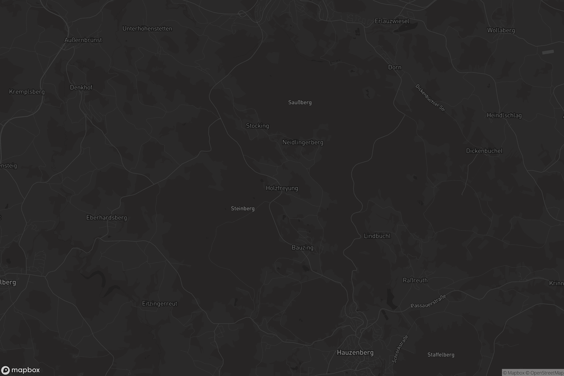 Karte von Holzfreyung