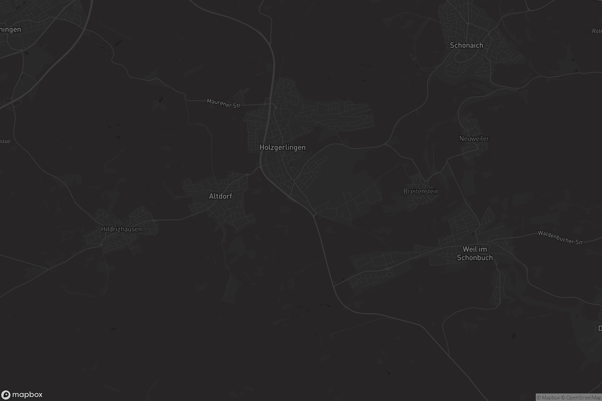 Karte von Holzgerlingen