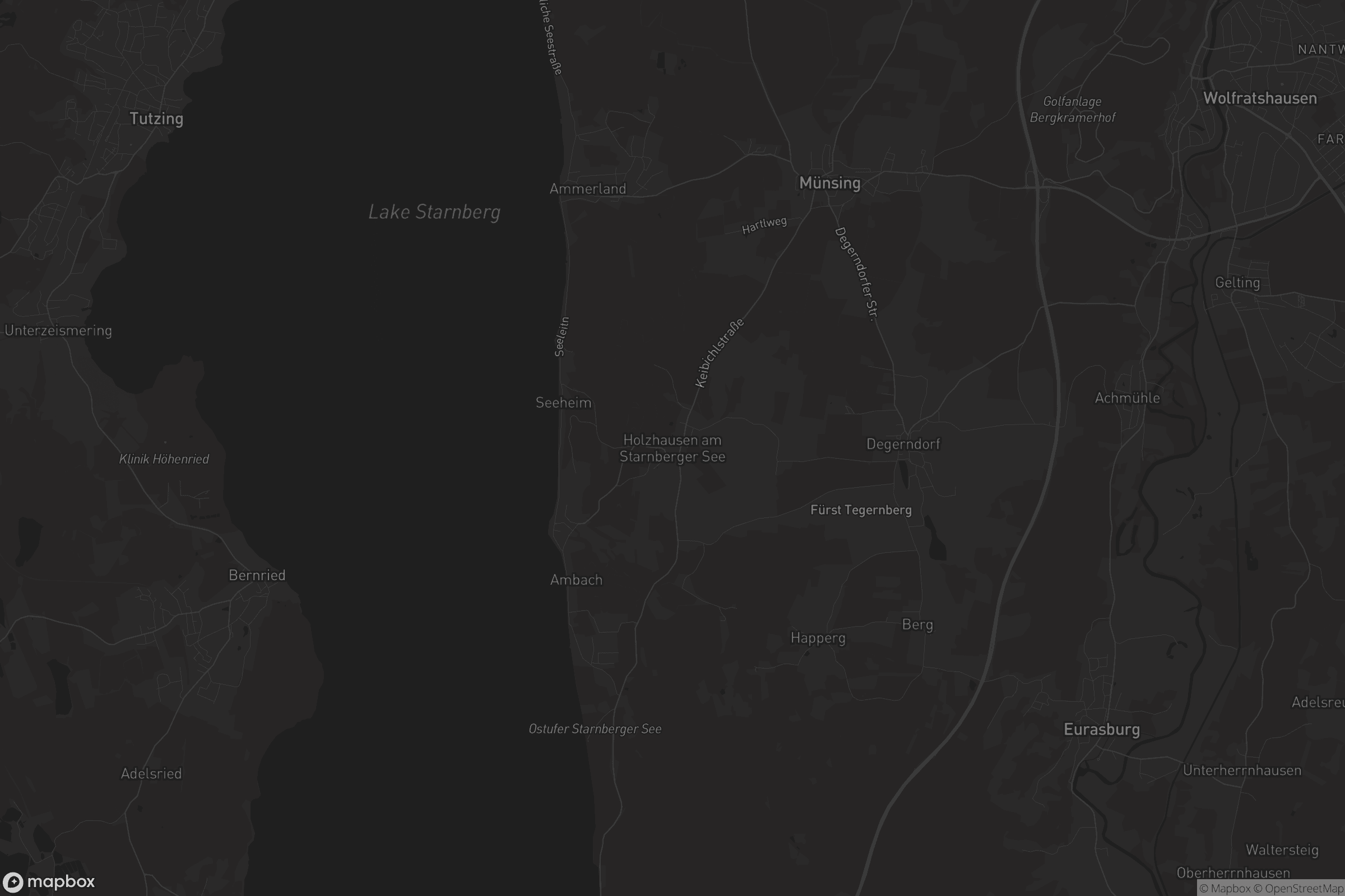 Karte von Holzhausen am Starnberger See