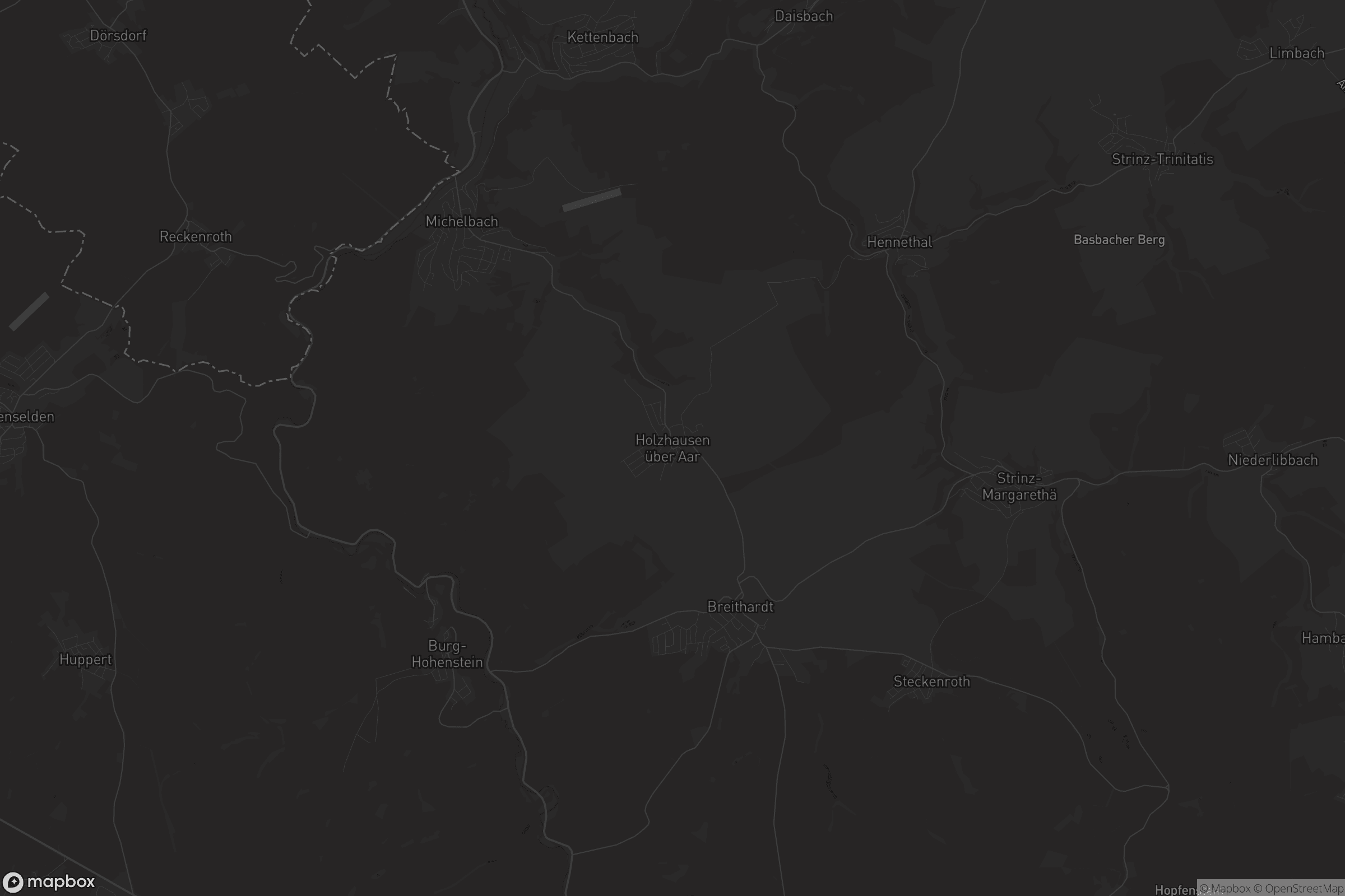 Karte von Holzhausen über Aar