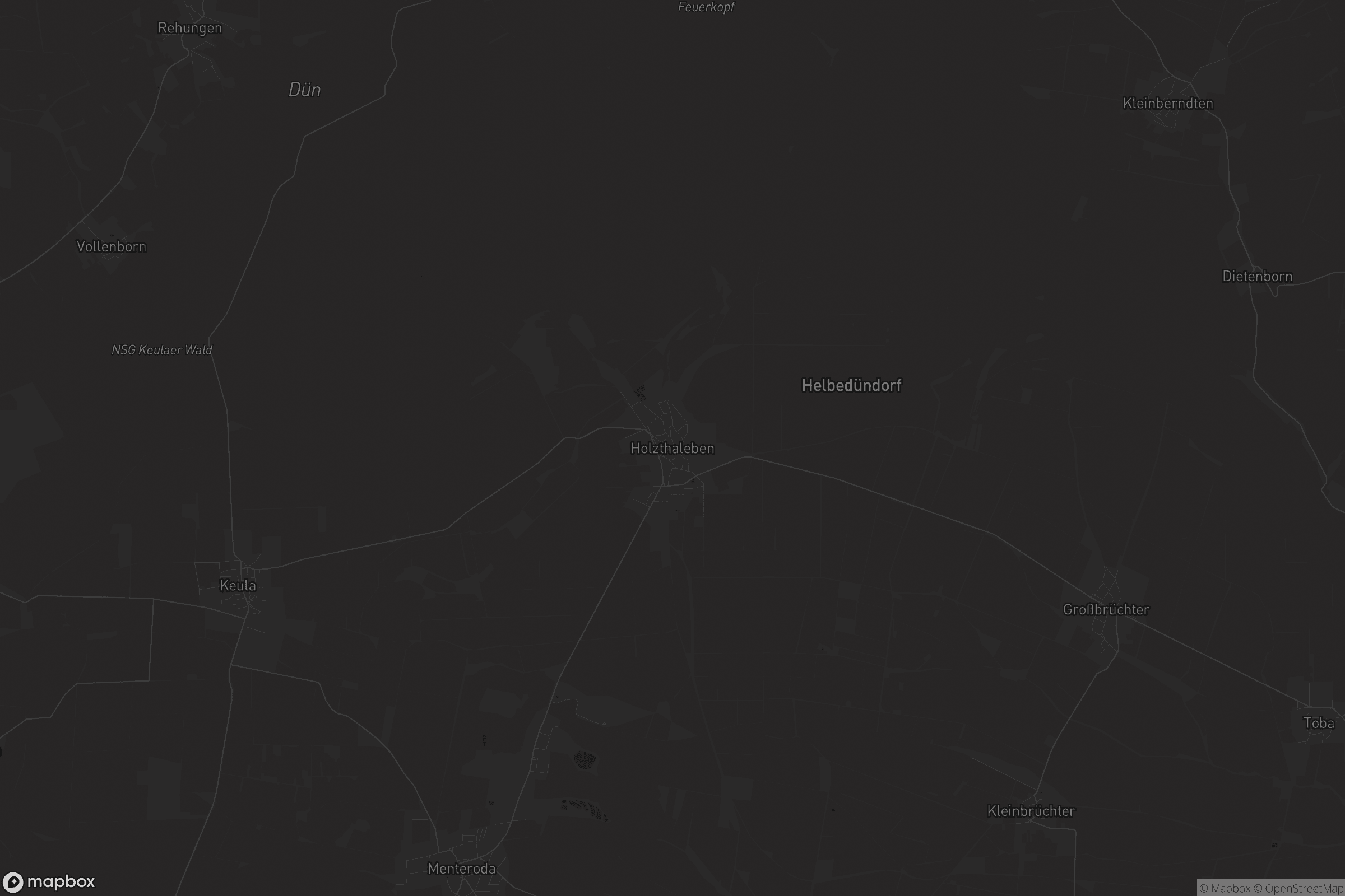 Karte von Holzthaleben