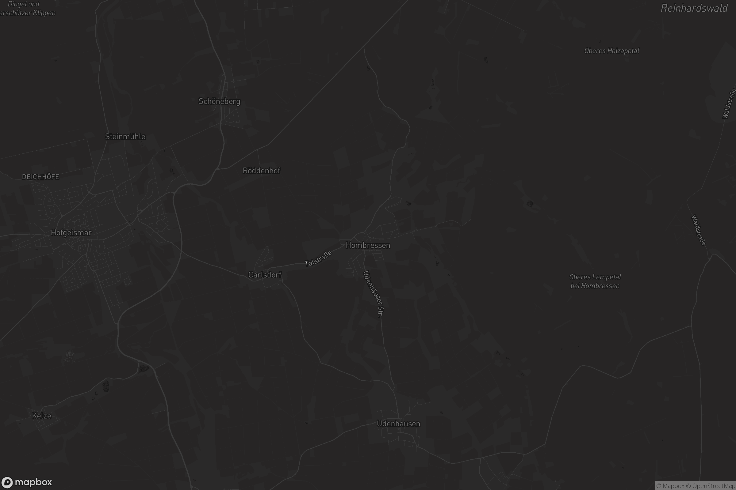 Karte von Hombressen