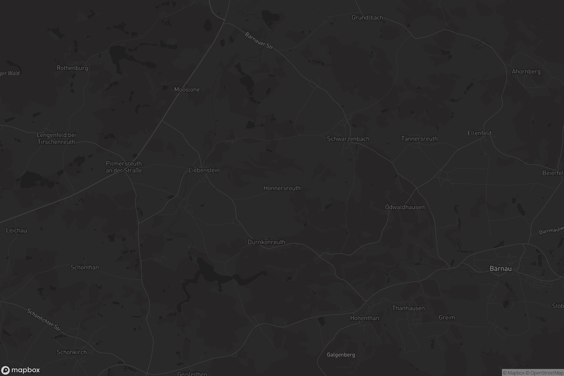 Karte von Honnersreuth