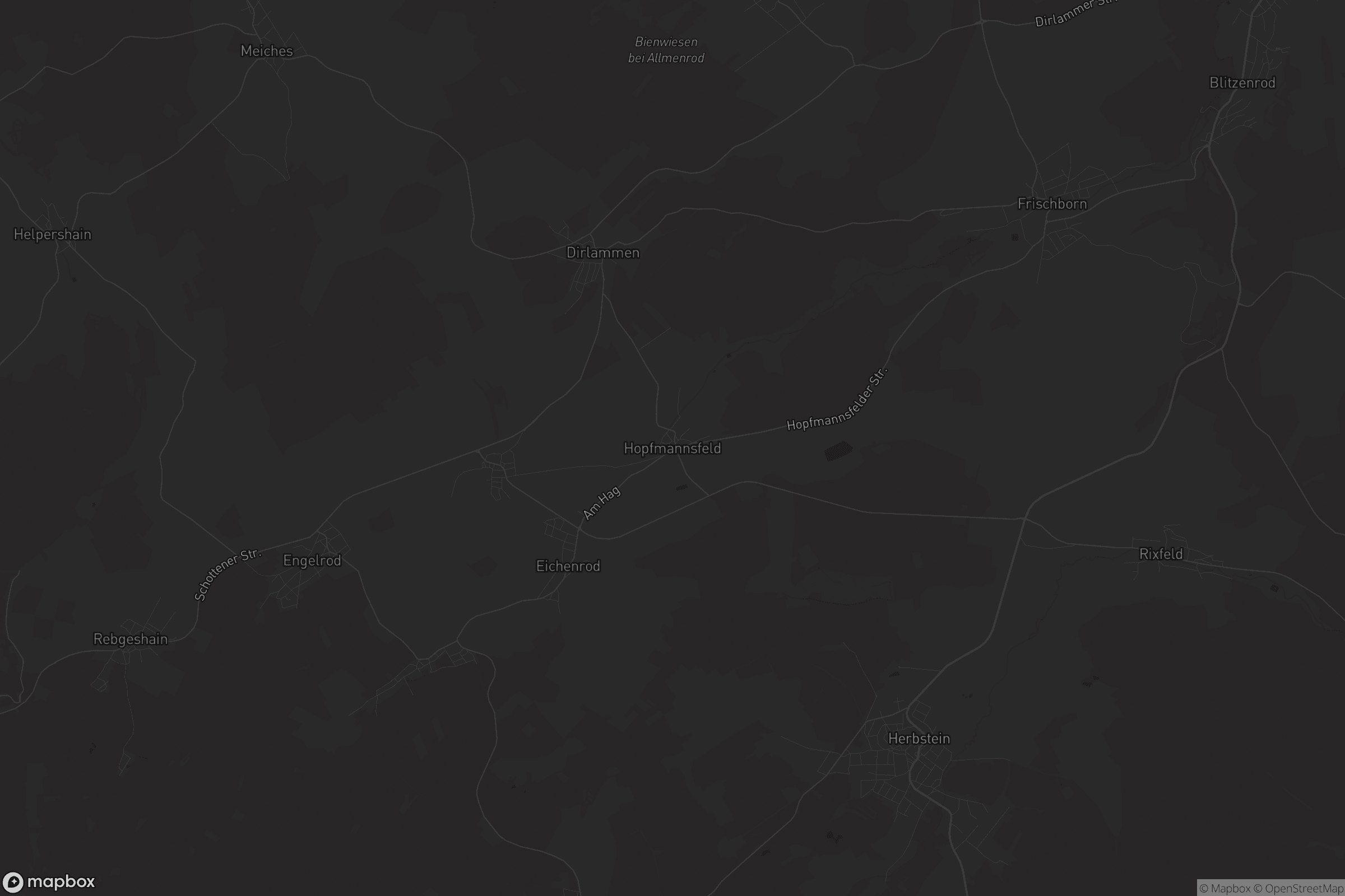 Karte von Hopfmannsfeld