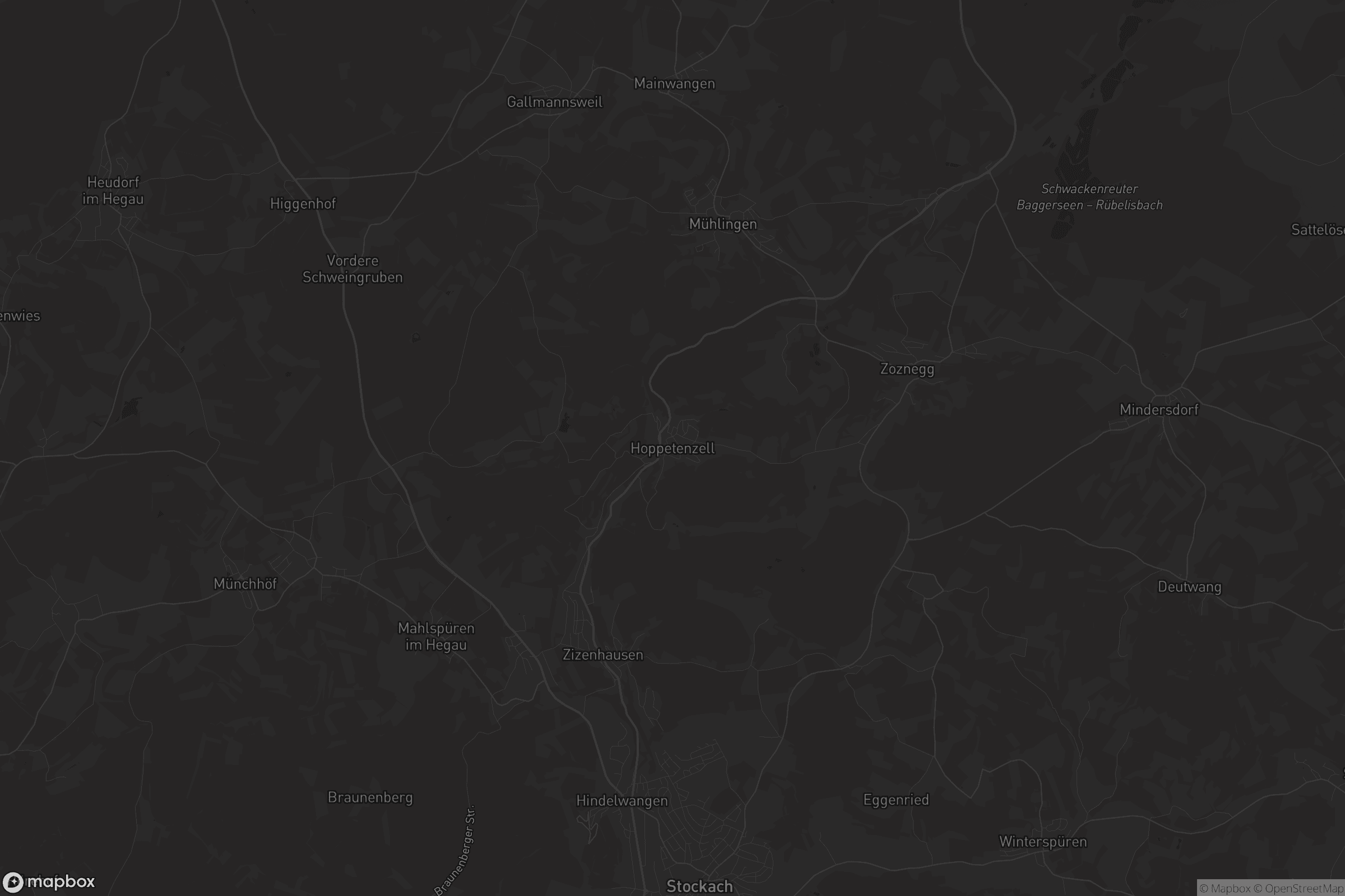 Karte von Hoppetenzell