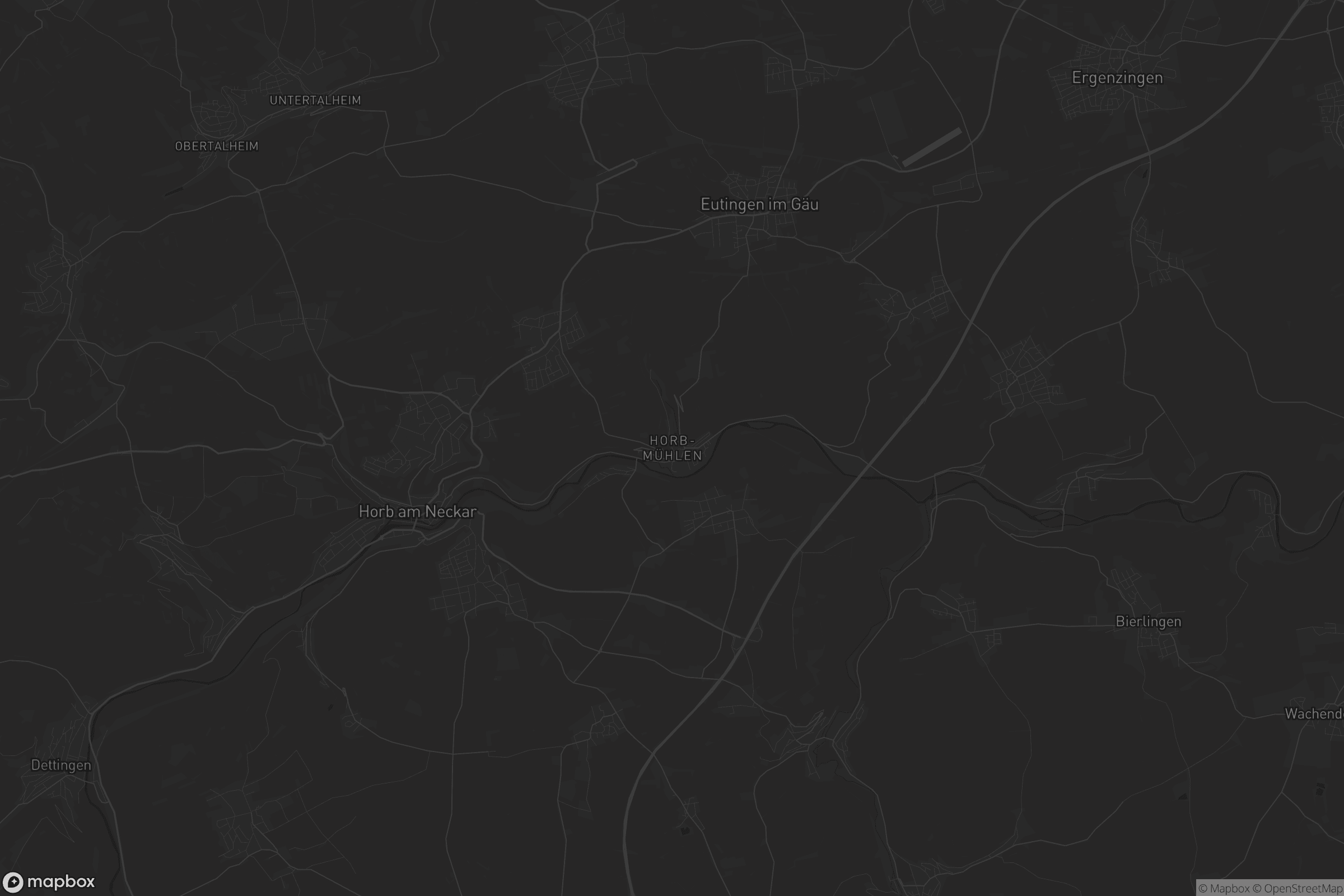 Karte von Horb-Mühlen