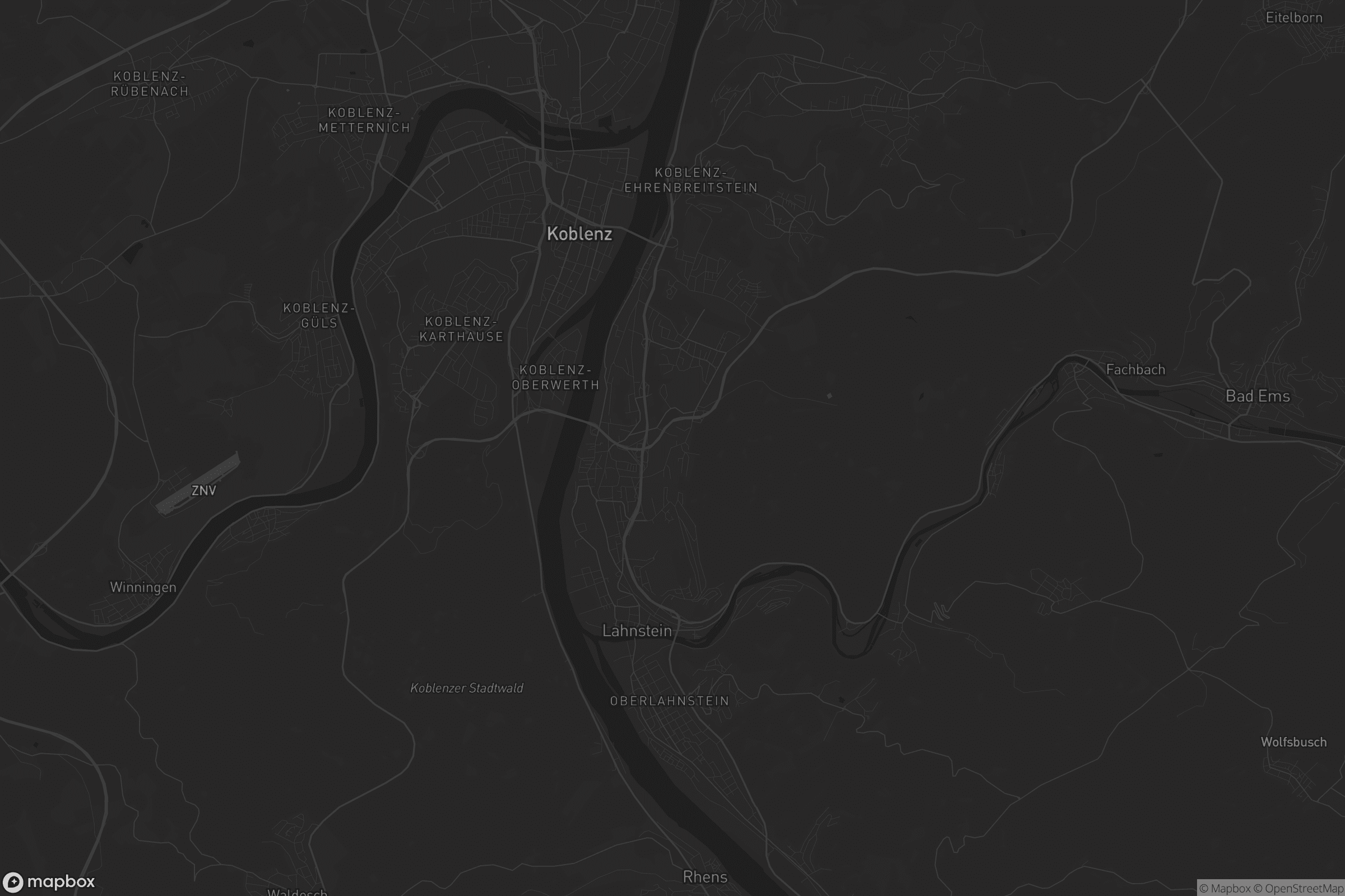 Karte von Horchheimer Höhe