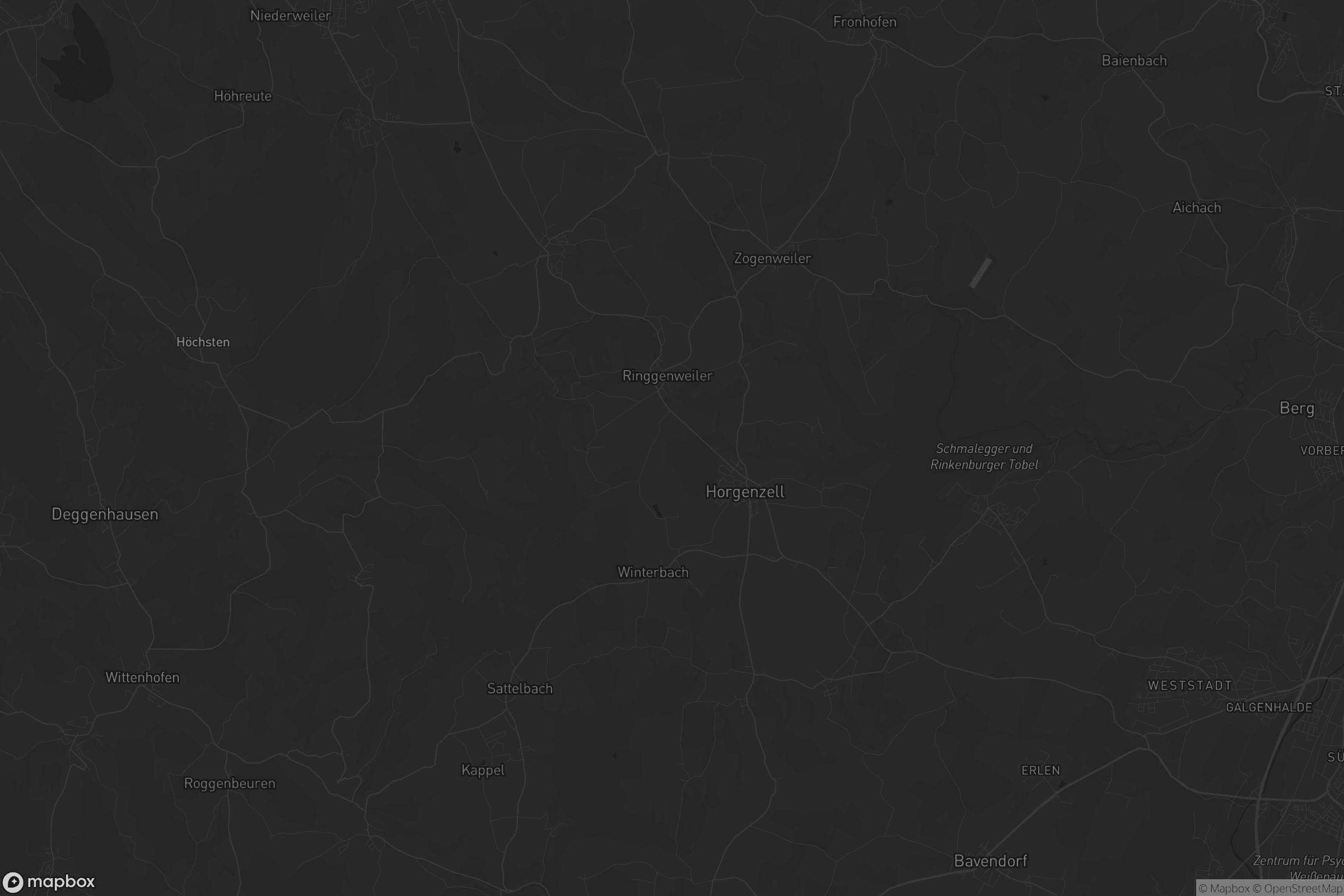 Karte von Horgenzell