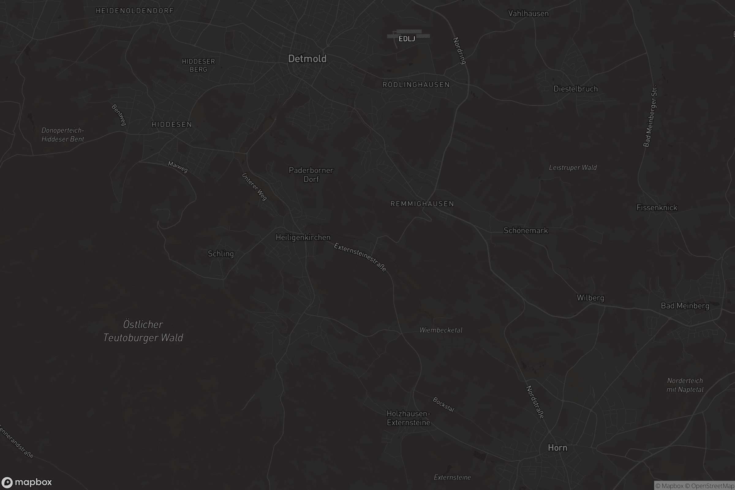 Karte von Hornoldendorf