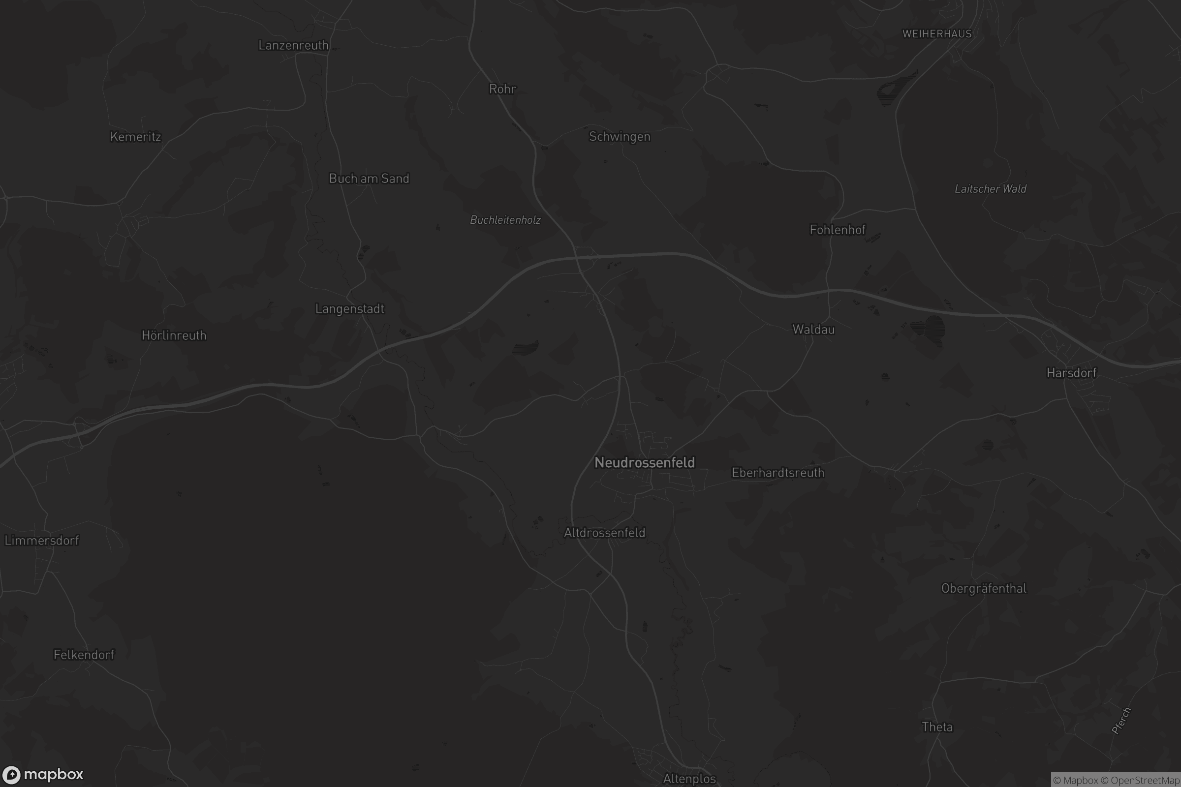 Karte von Hornungsreuth