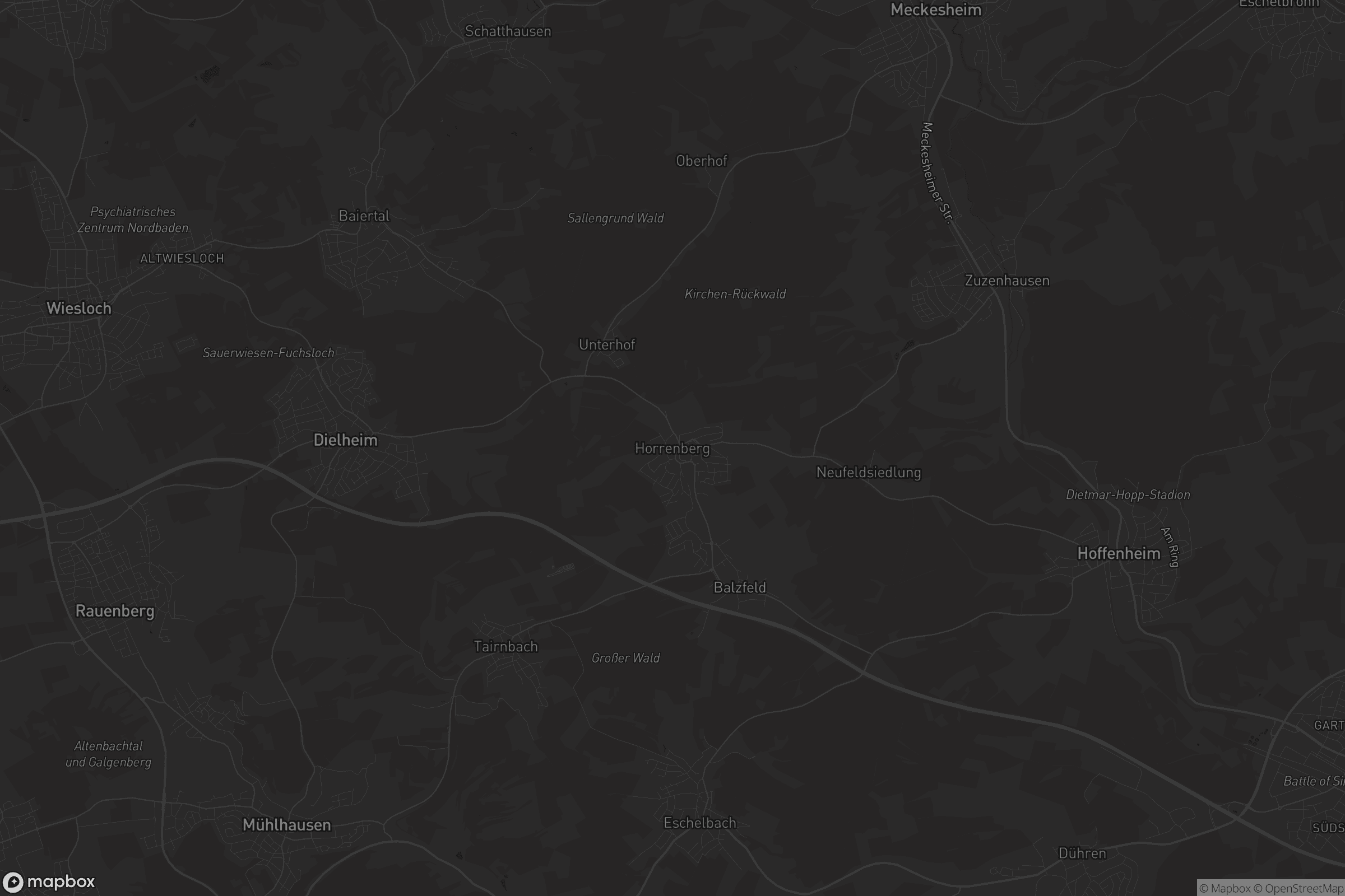 Karte von Horrenberg