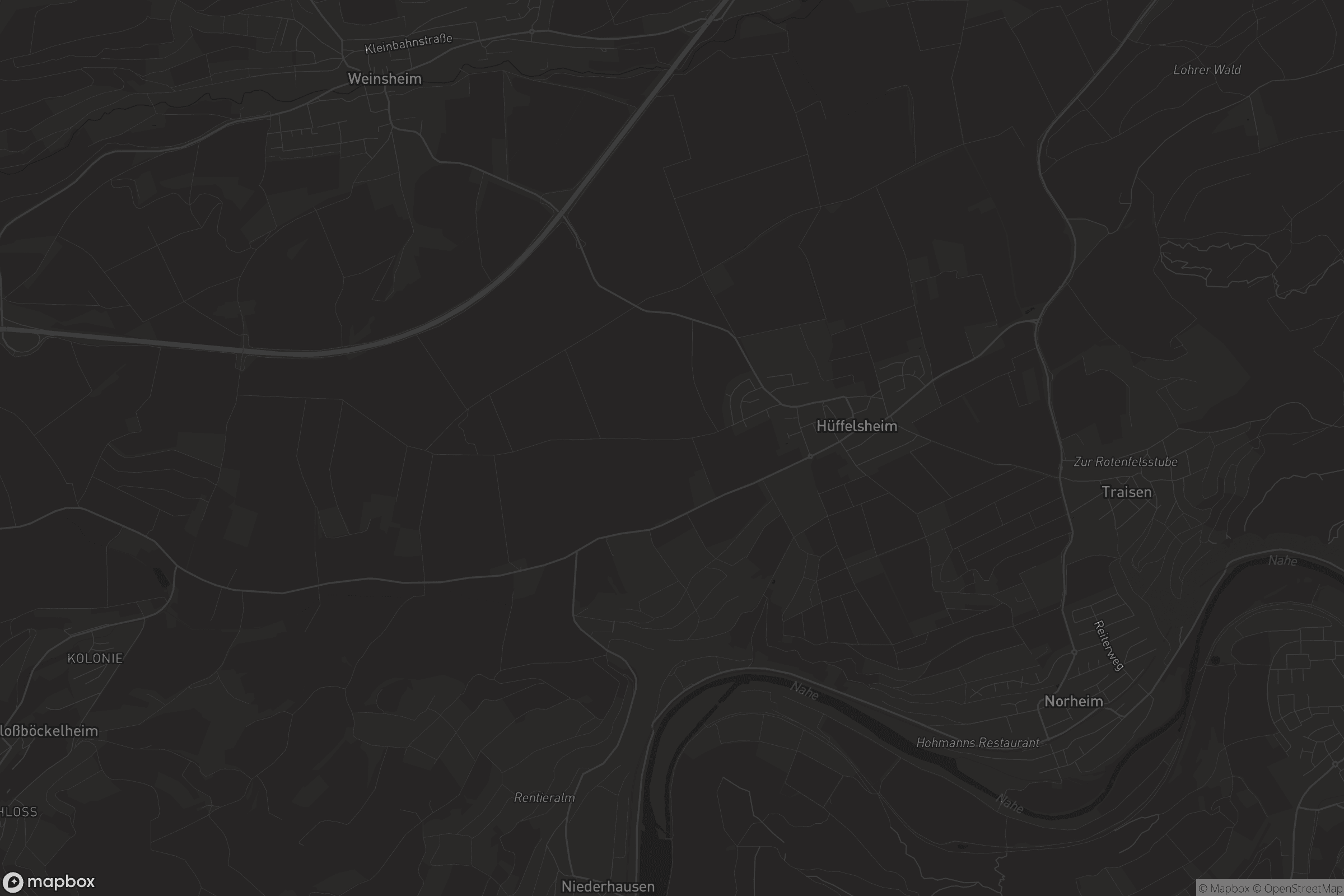 Karte von Hüffelsheim