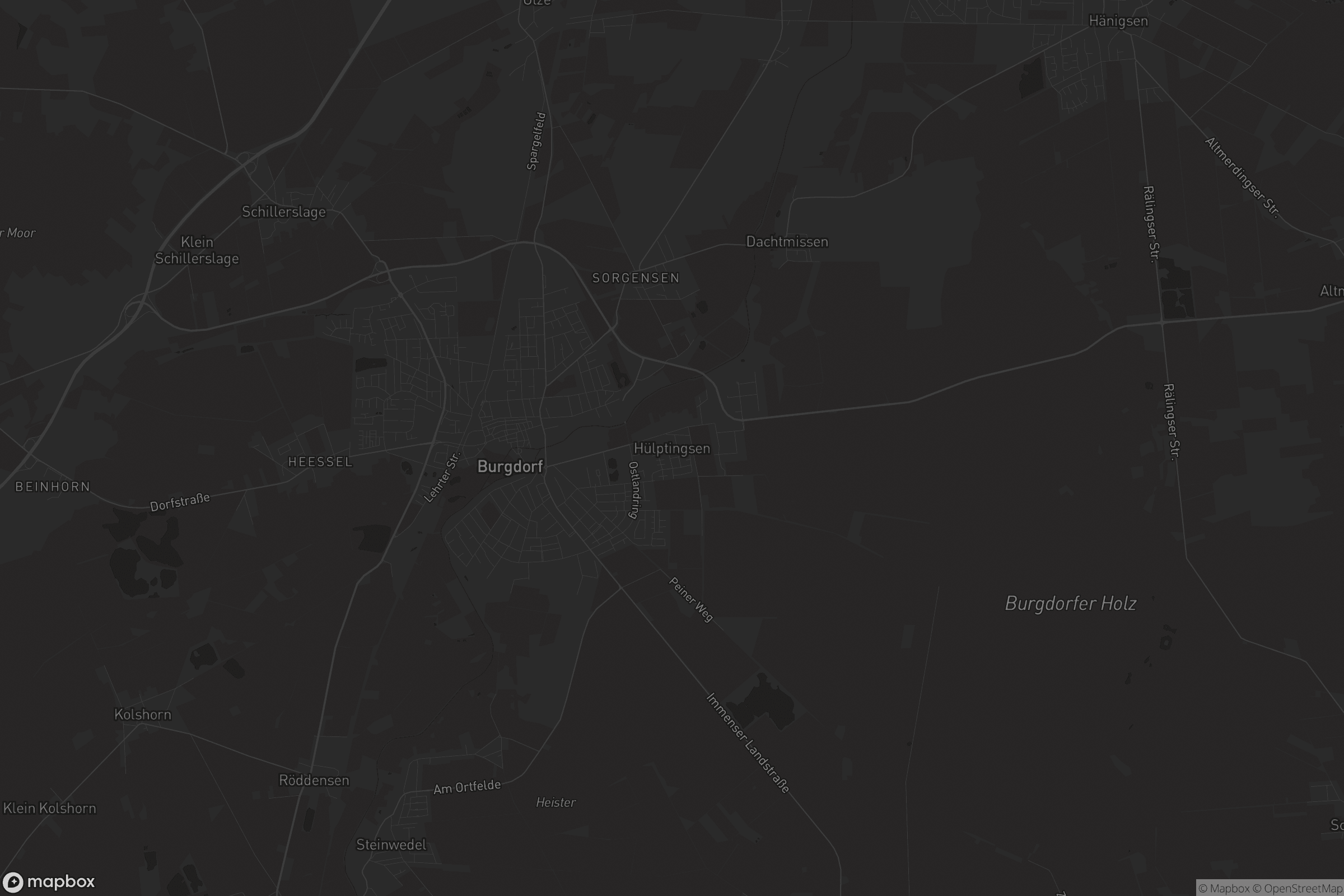 Karte von Hülptingsen