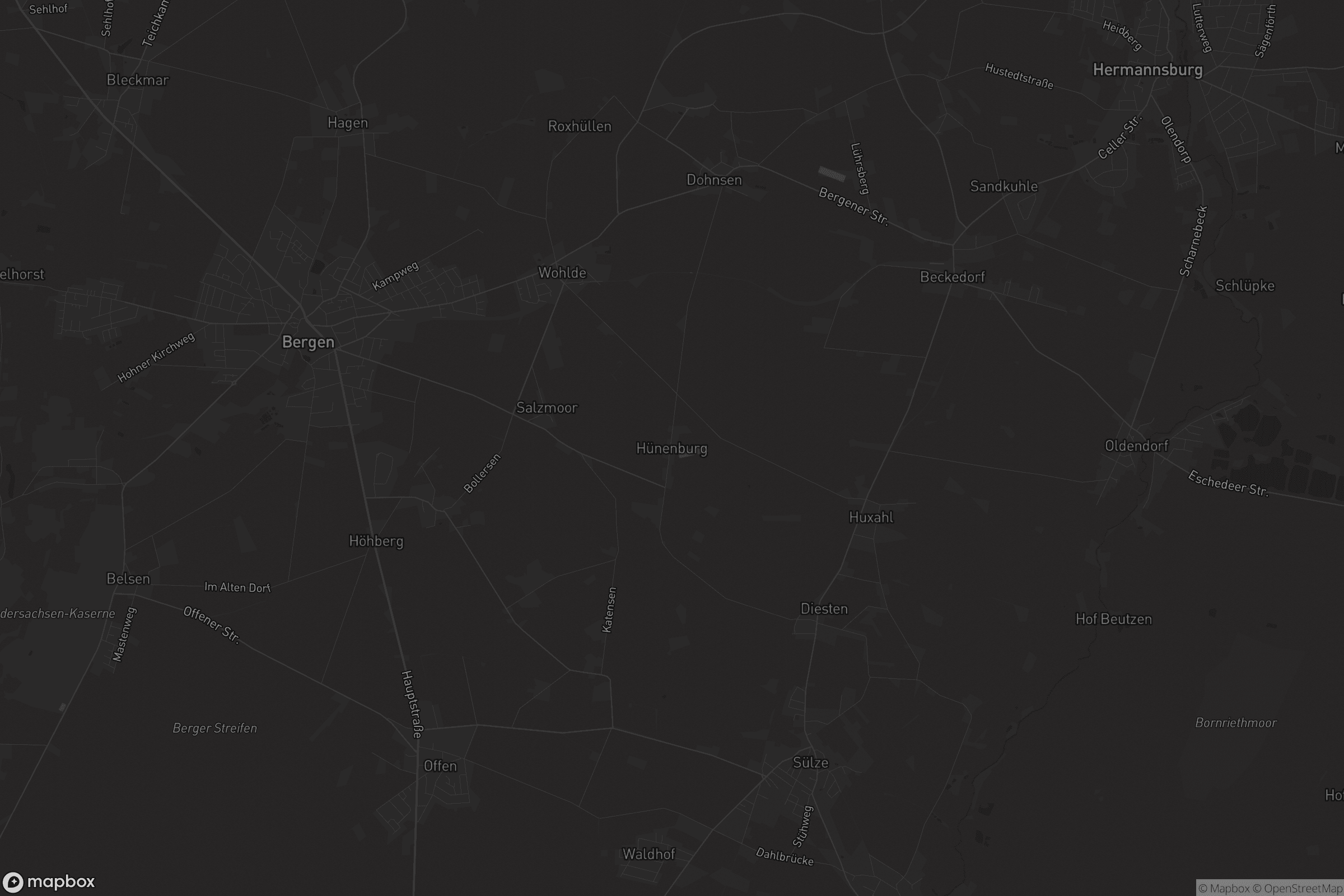 Karte von Hünenburg