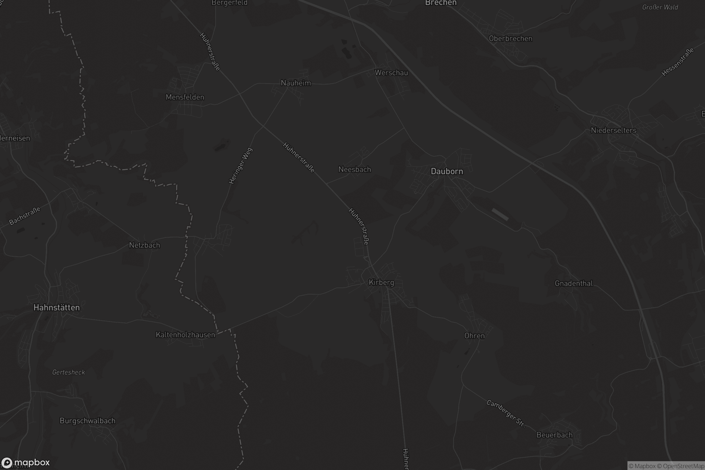 Karte von Hünfelden