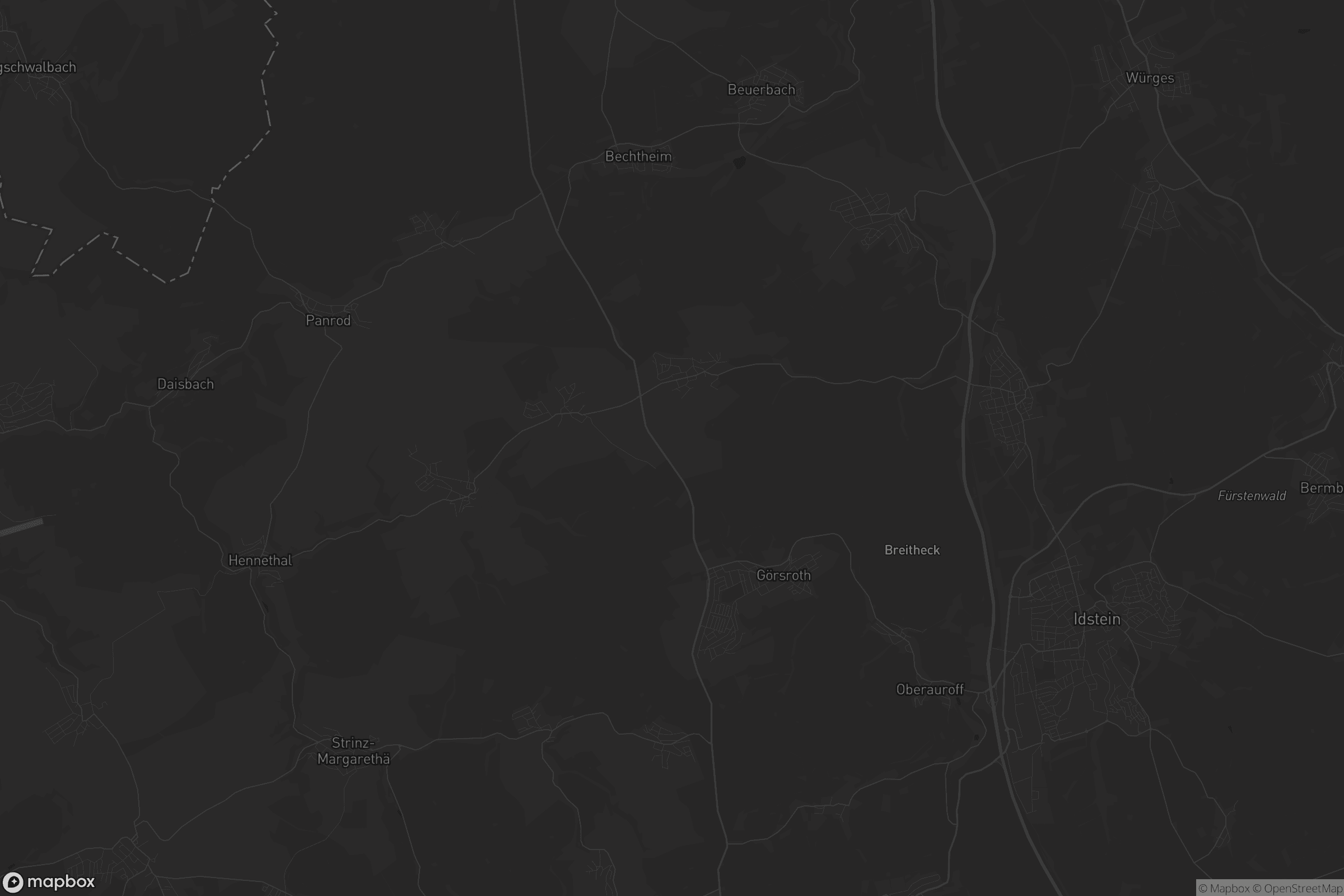 Karte von Hünstetten