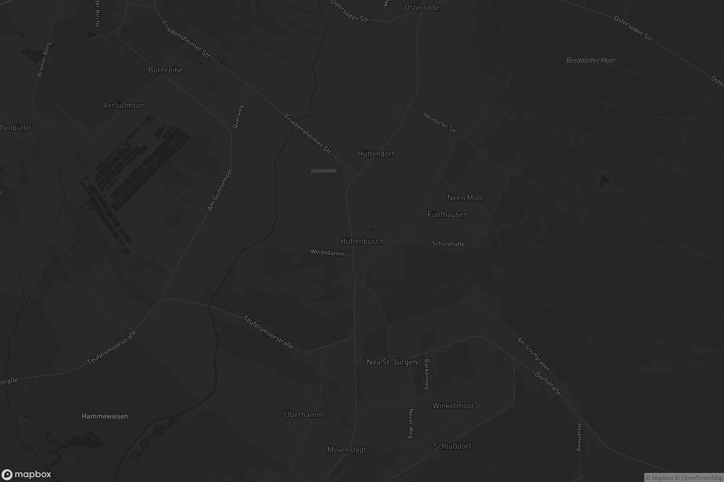 Karte von Hüttenbusch