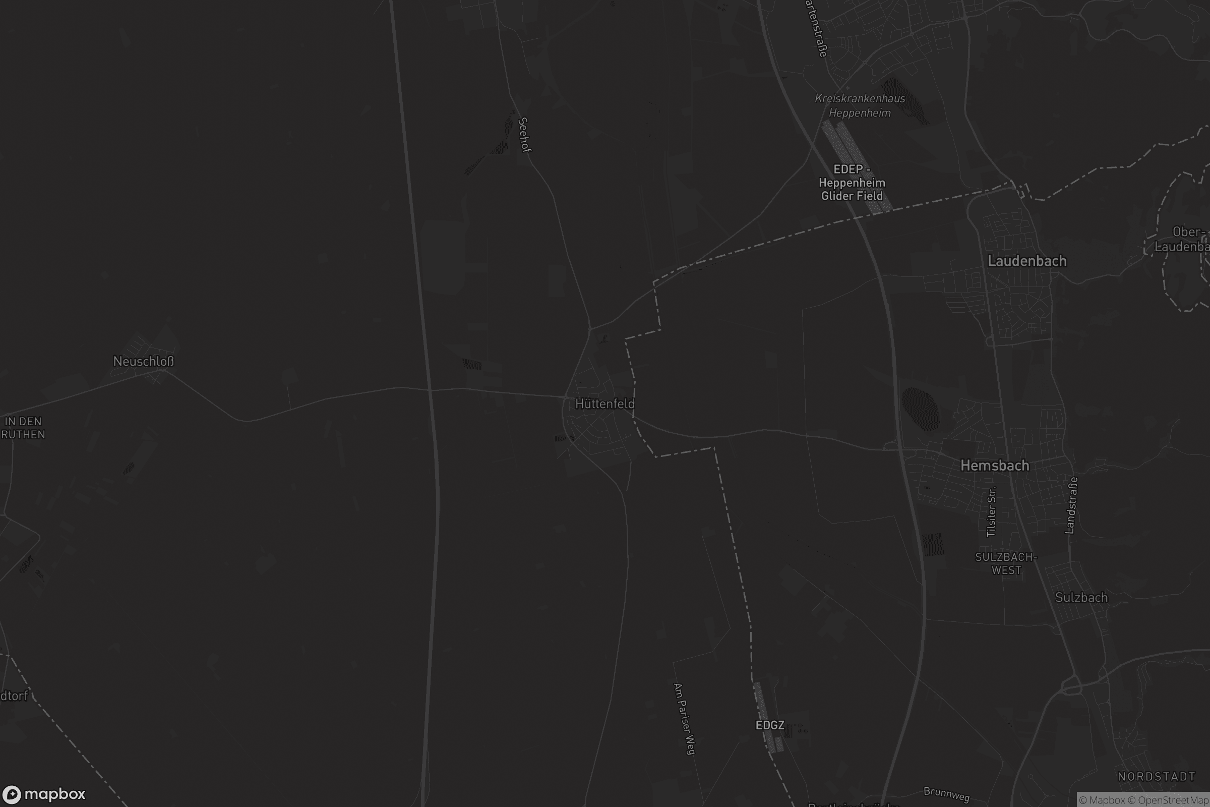 Karte von Hüttenfeld