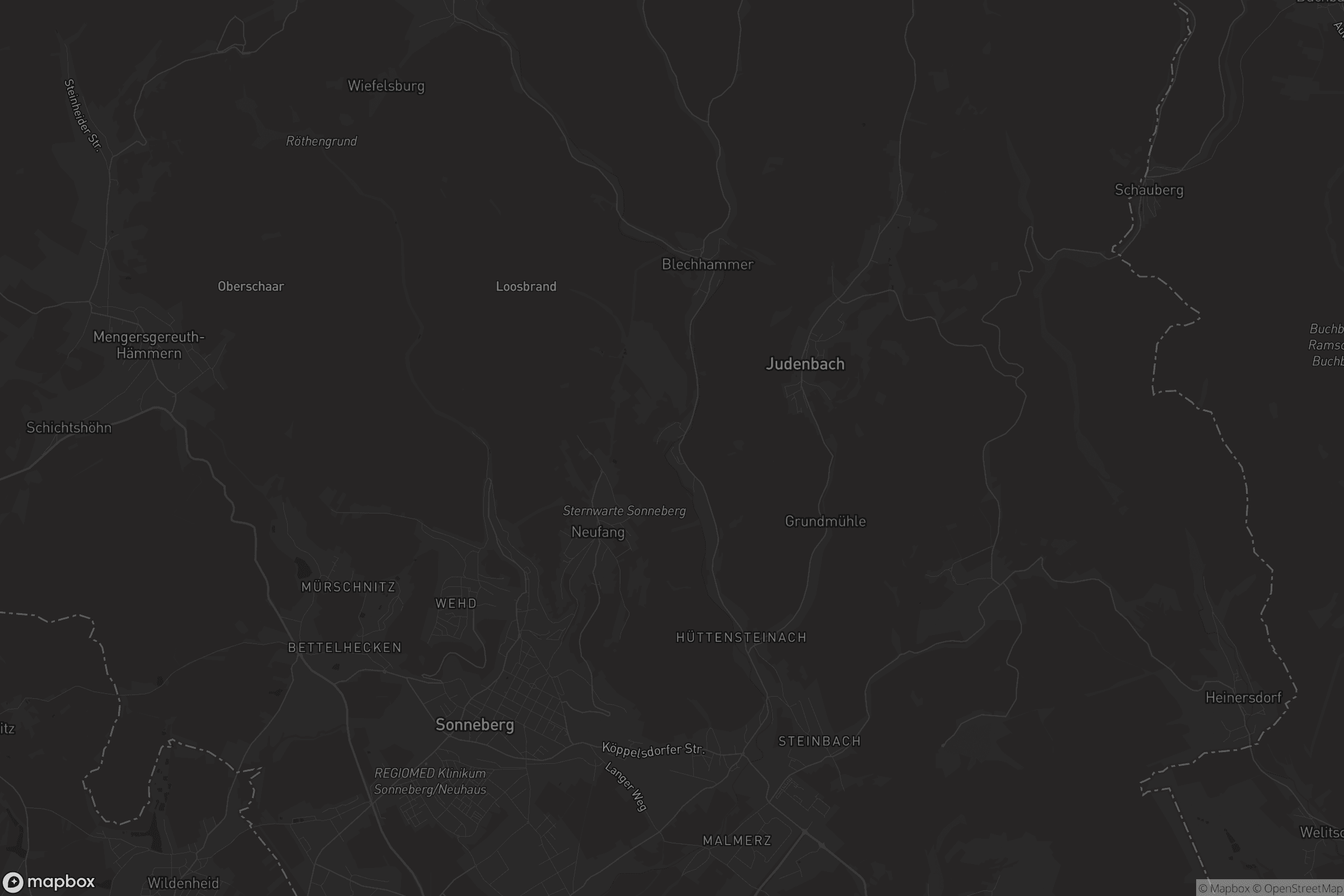 Karte von Hüttengrund