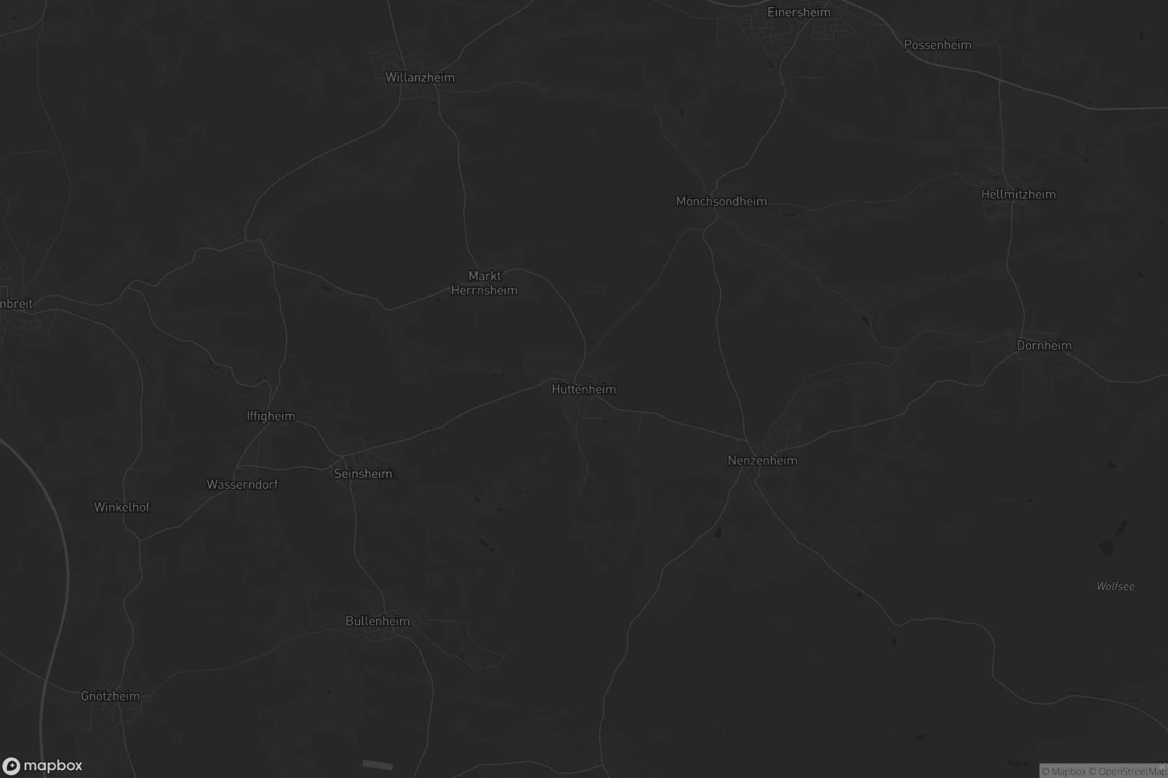 Karte von Hüttenheim