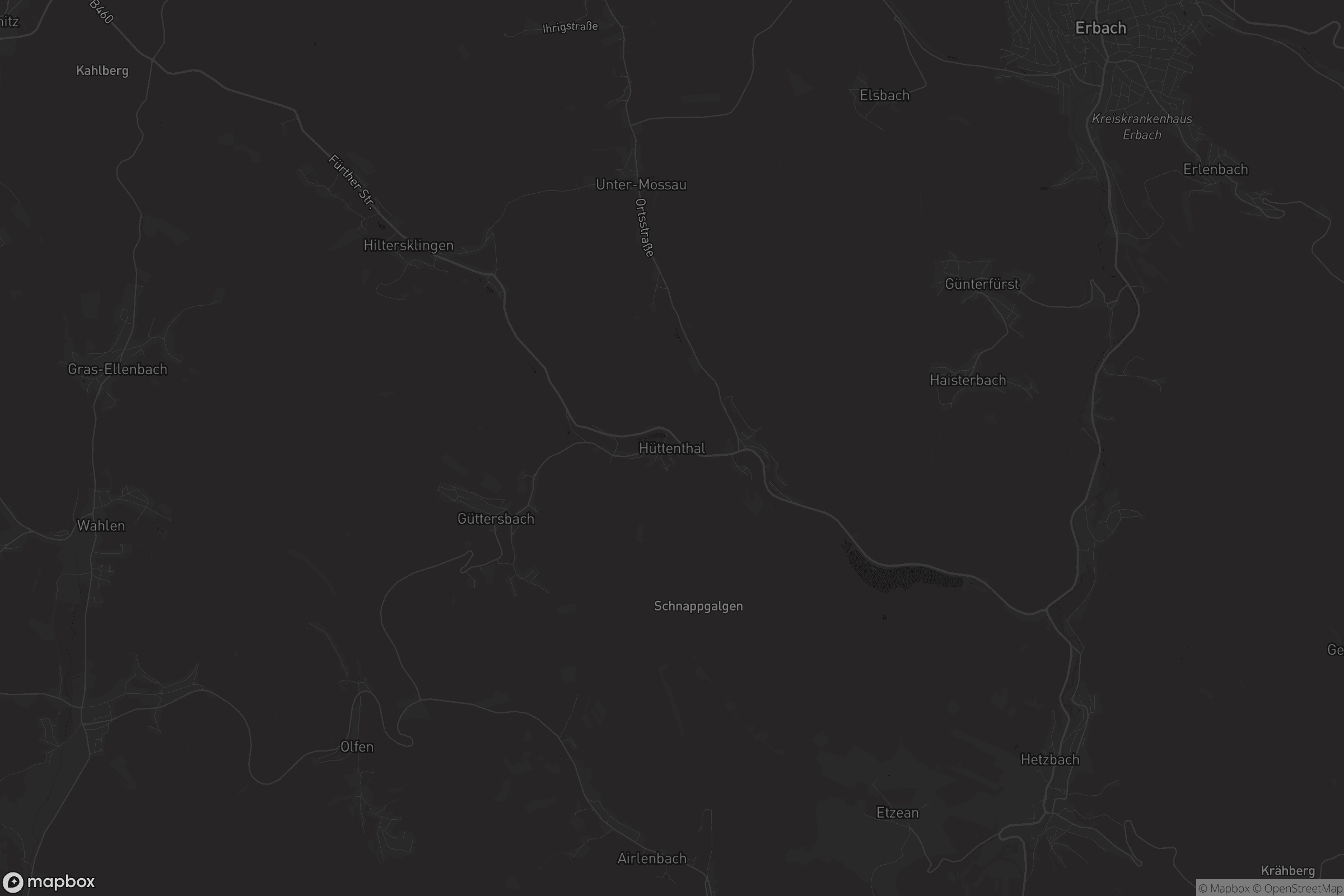 Karte von Hüttenthal