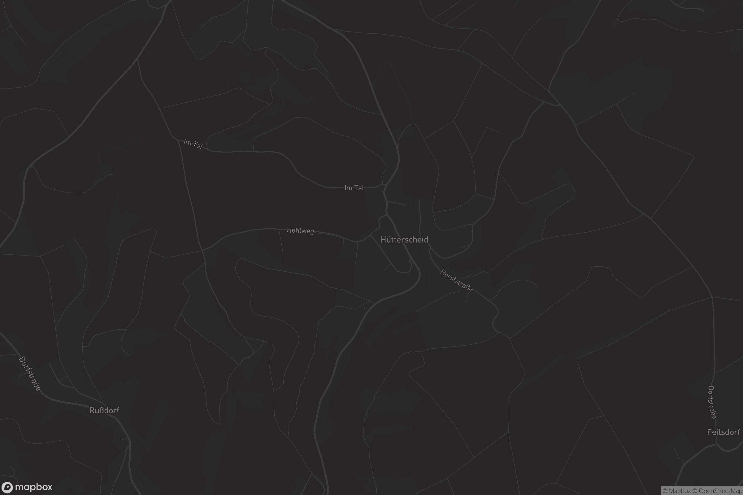 Karte von Hütterscheid