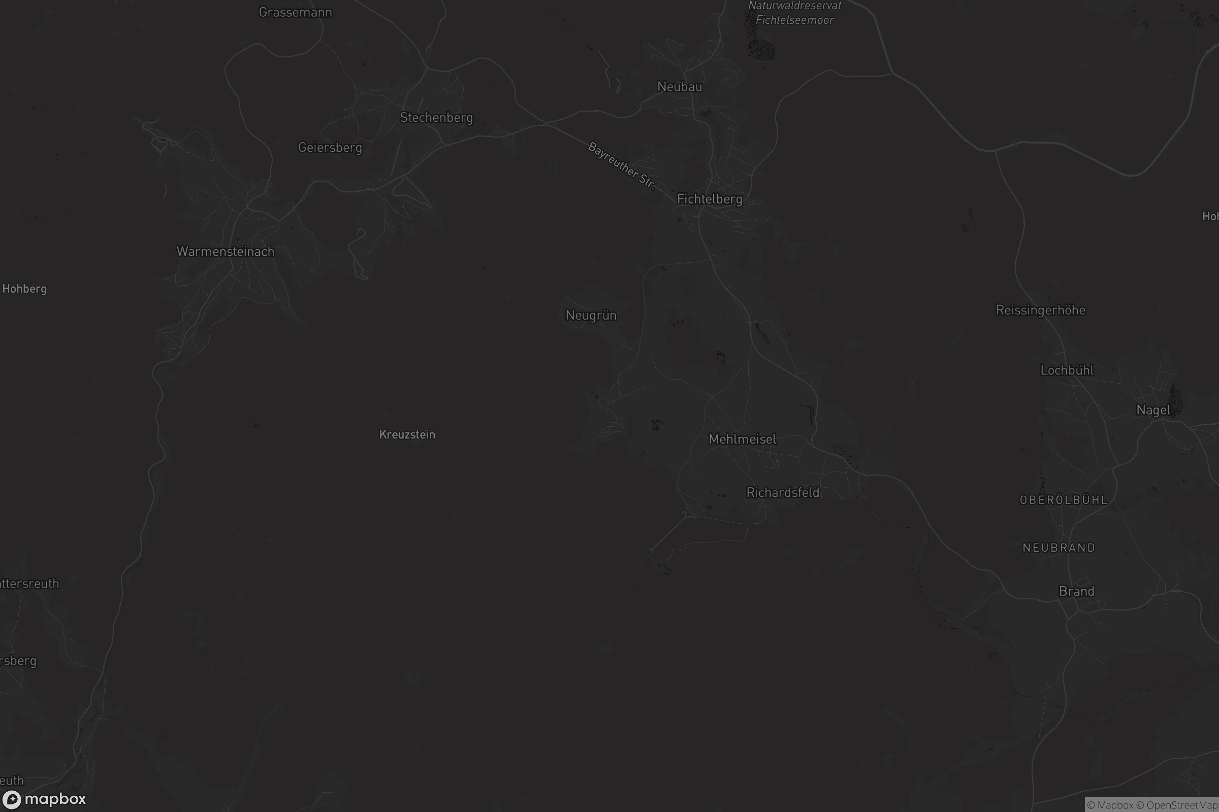 Karte von Hüttstadl (Fichtelberg)