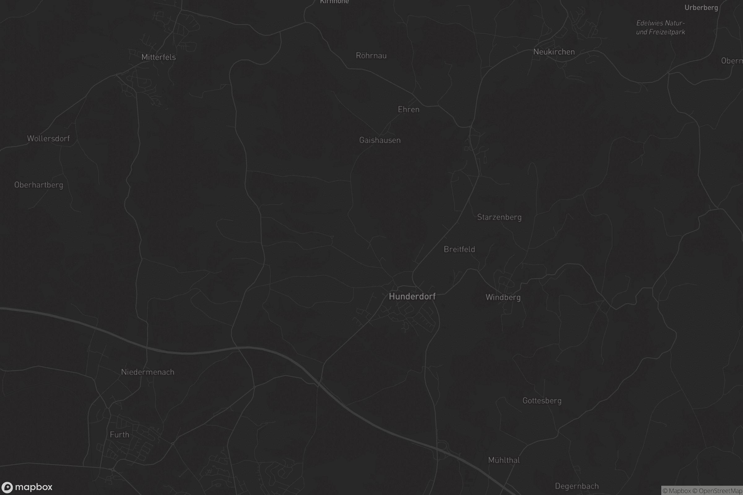 Karte von Hunderdorf