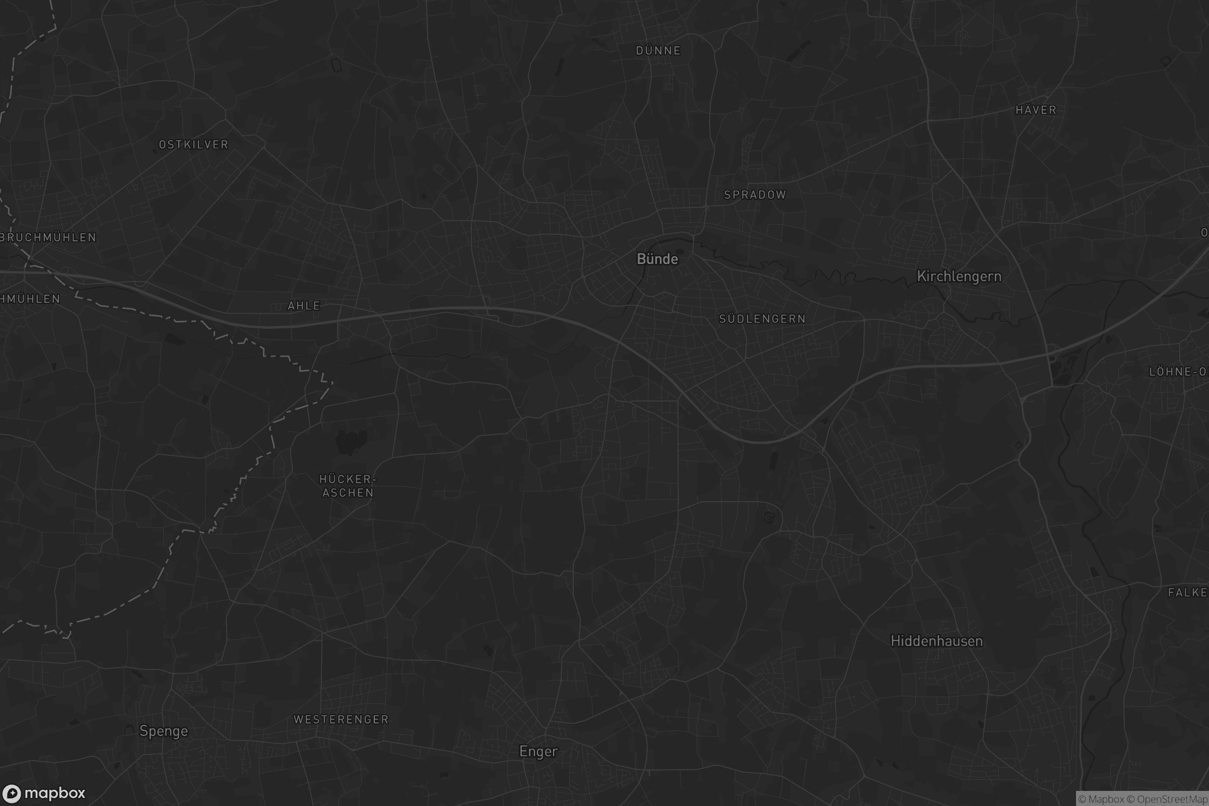 Karte von Hunnebrock