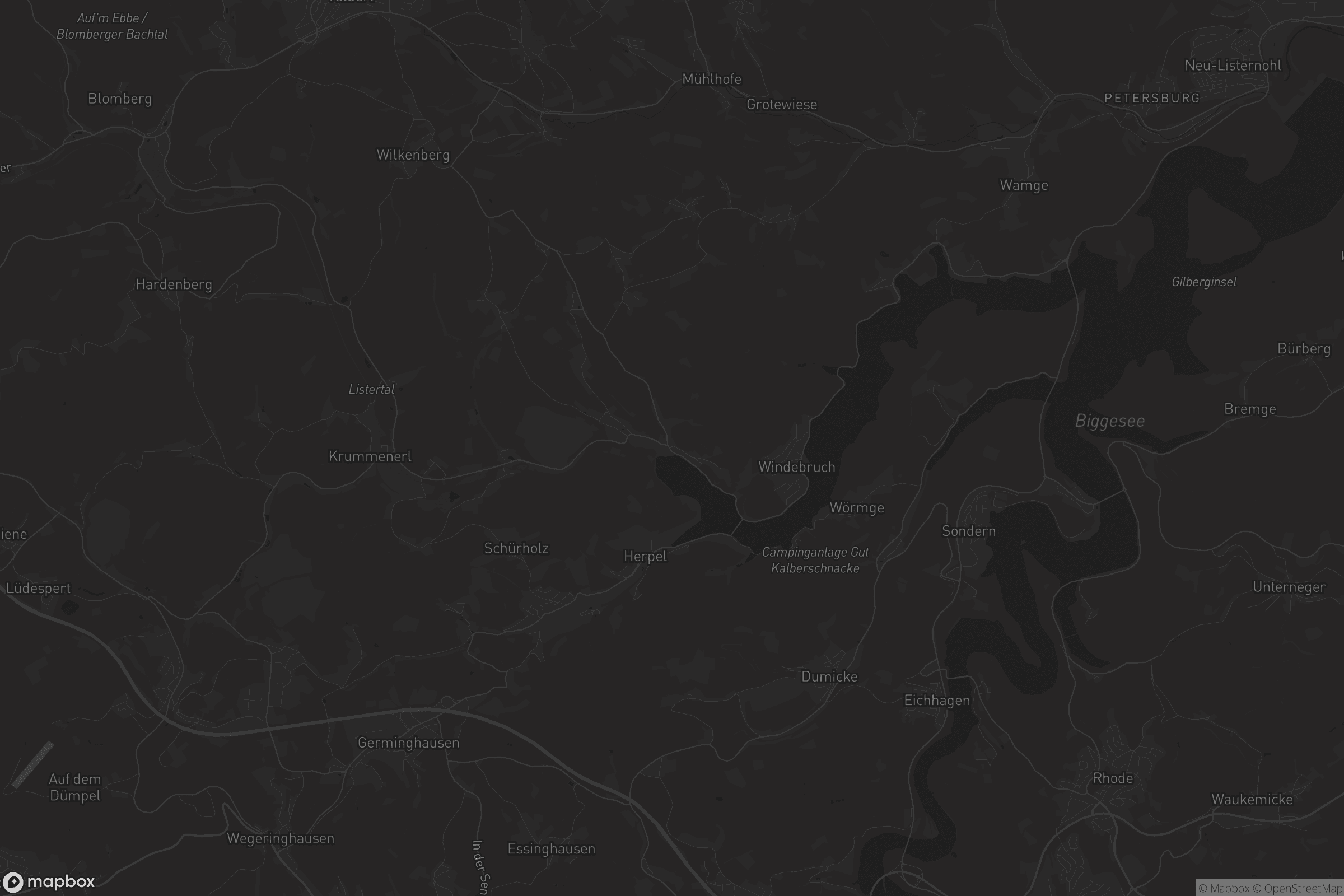 Karte von Hunswinkel