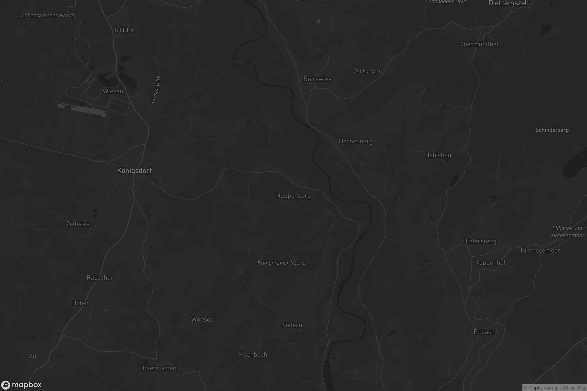 Karte von Huppenberg