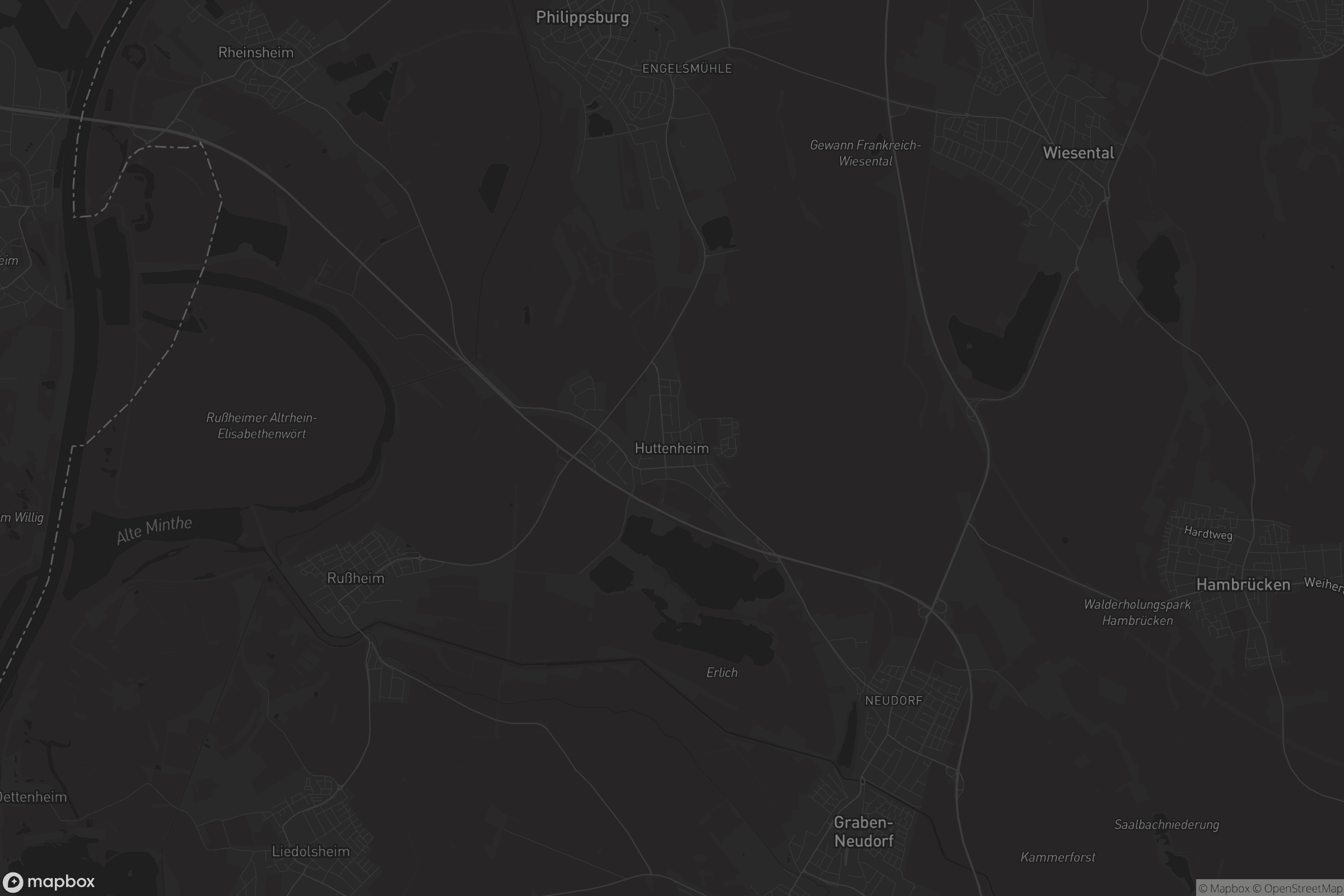 Karte von Huttenheim