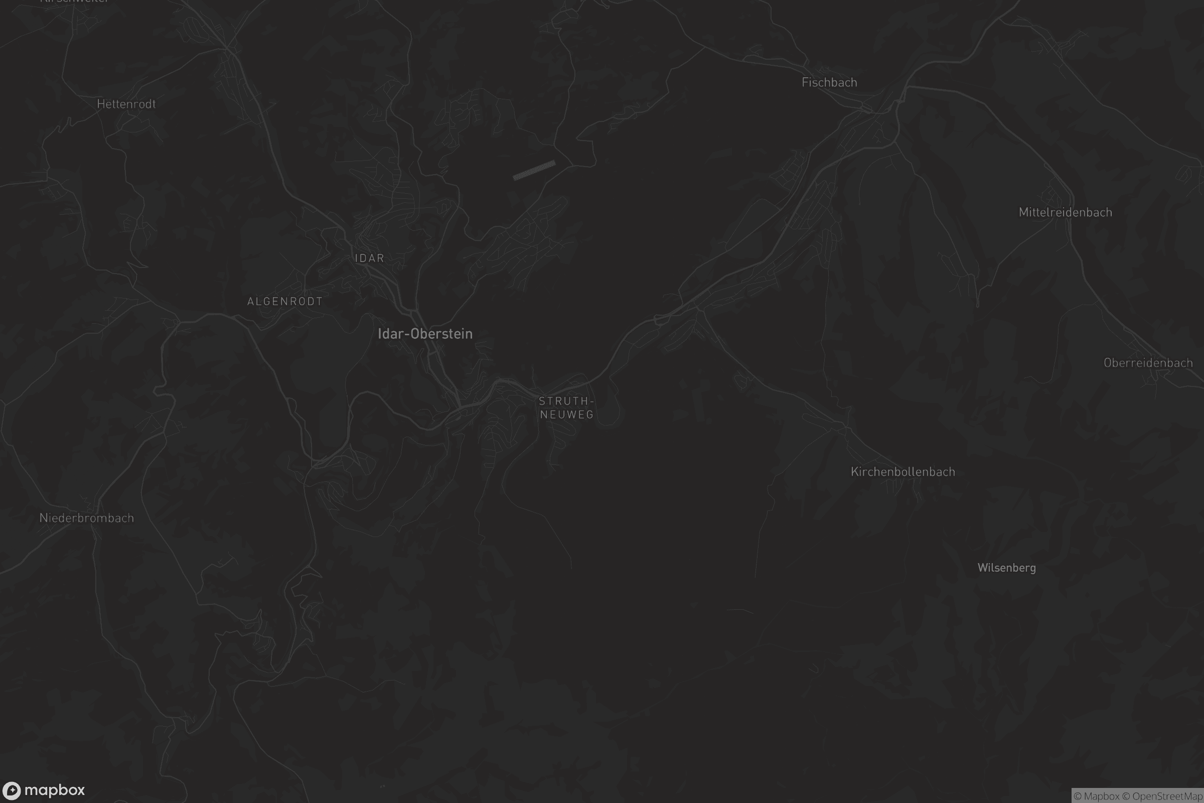 Karte von Idar-Oberstein